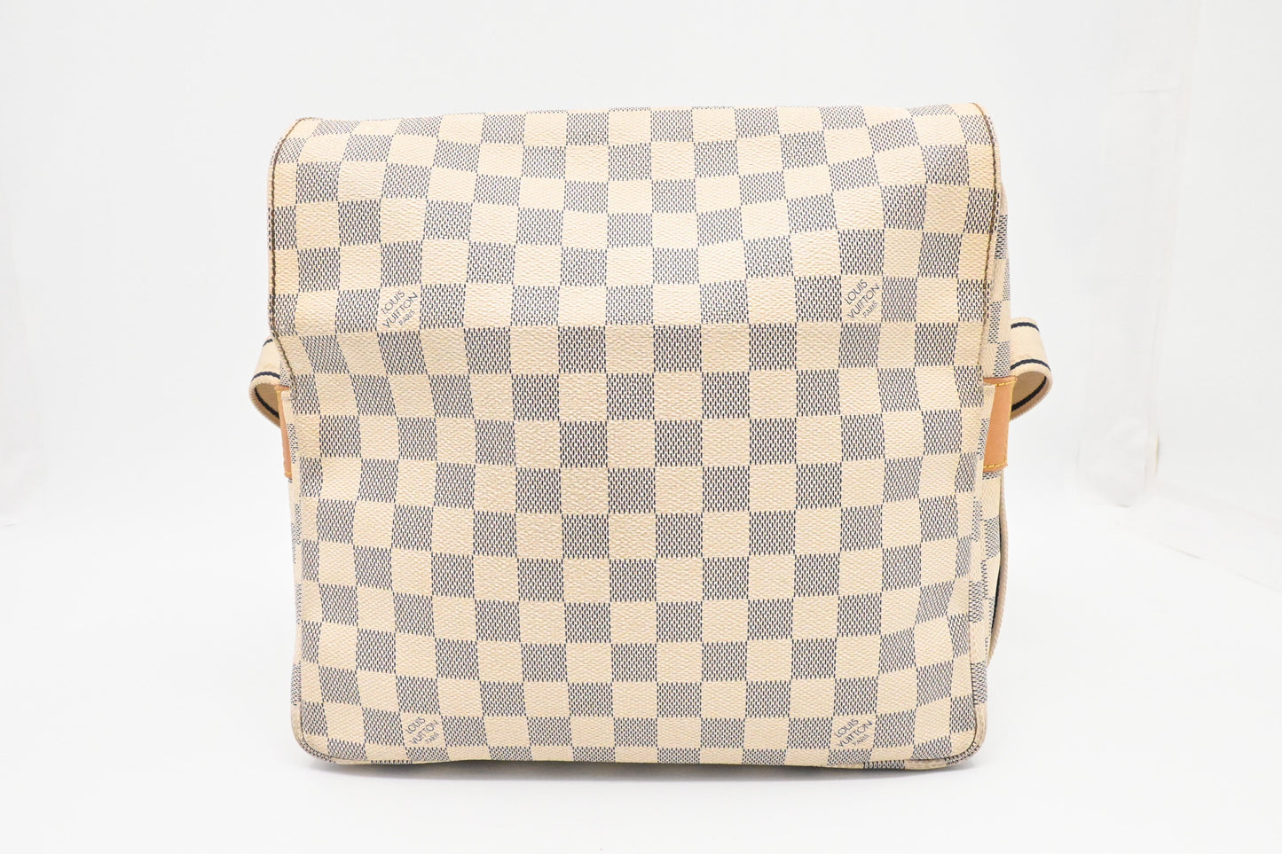 Louis Vuitton Naviglio Azur Damier Canvas Handbag Canvas 6