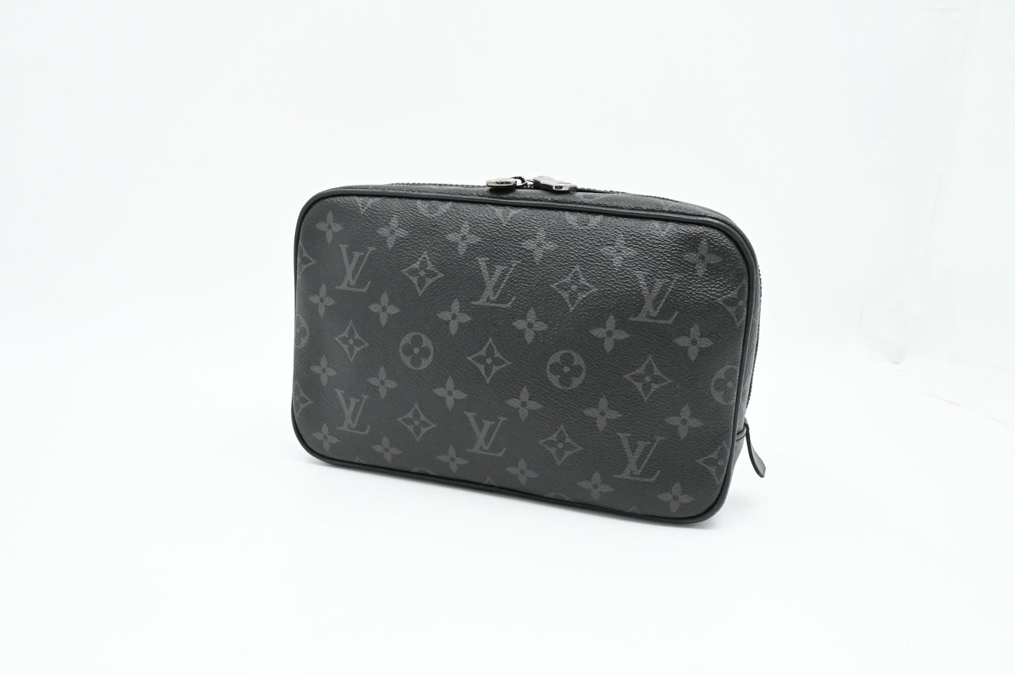 Louis Vuitton Poche Toilette GM Eclipse Monogram Canvas Handbag