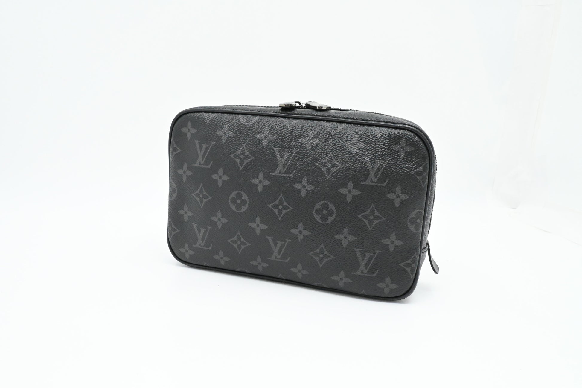 Louis Vuitton Poche Toilette GM Eclipse Monogram Canvas Handbag