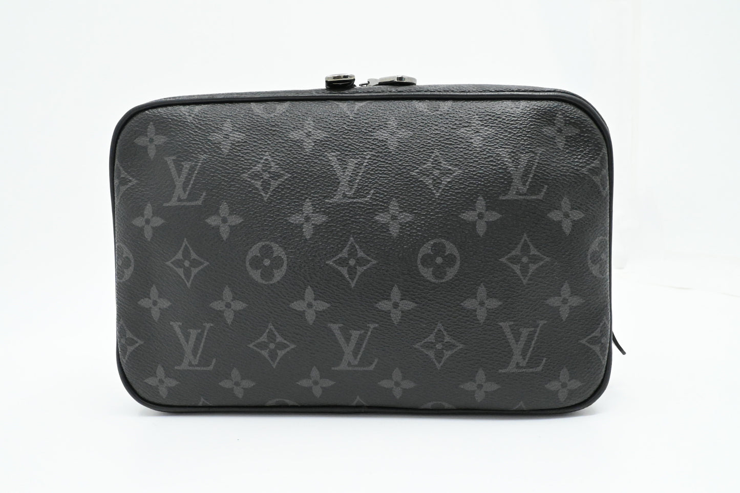 Louis Vuitton Poche Toilette GM Eclipse Monogram Canvas Handbag