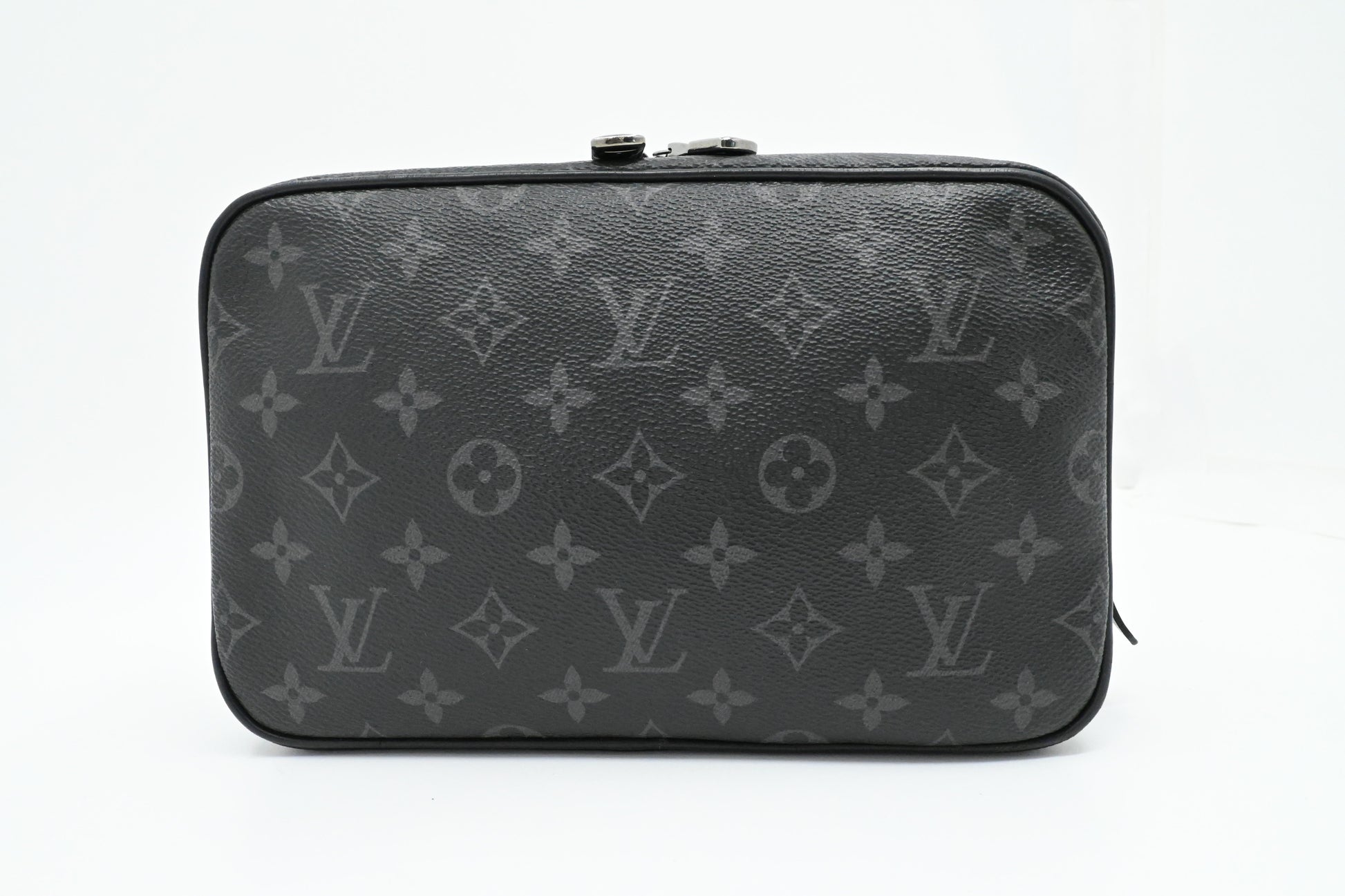 Louis Vuitton Poche Toilette GM Eclipse Monogram Canvas Handbag