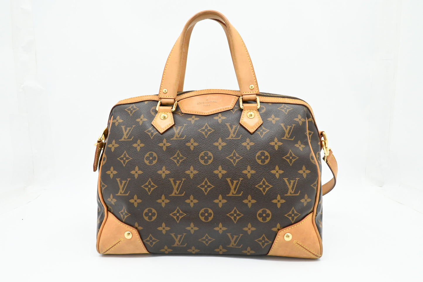 Louis Vuitton Retiro Monogram PM Canvas Handbag