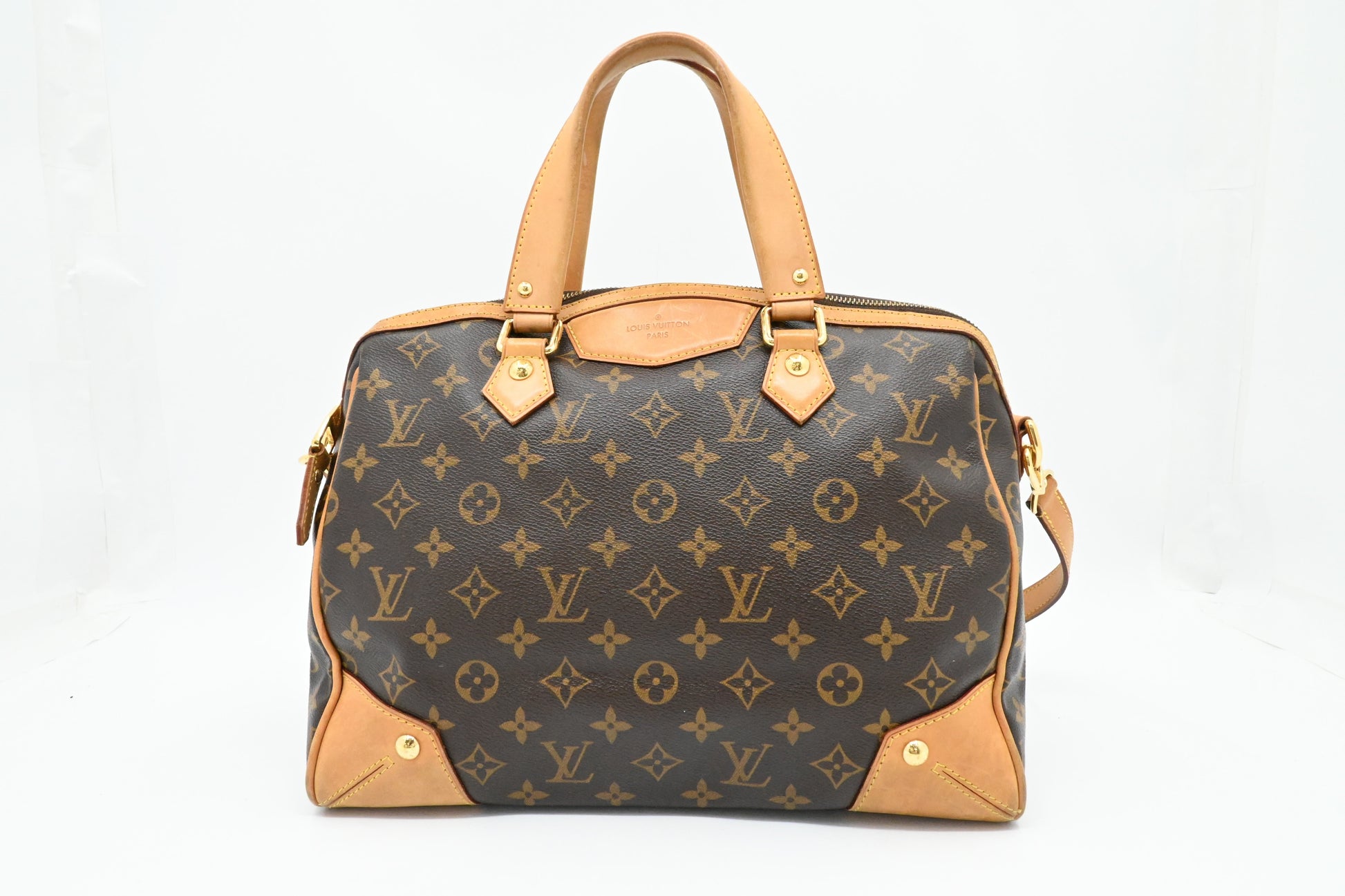 Louis Vuitton Retiro Monogram PM Canvas Handbag