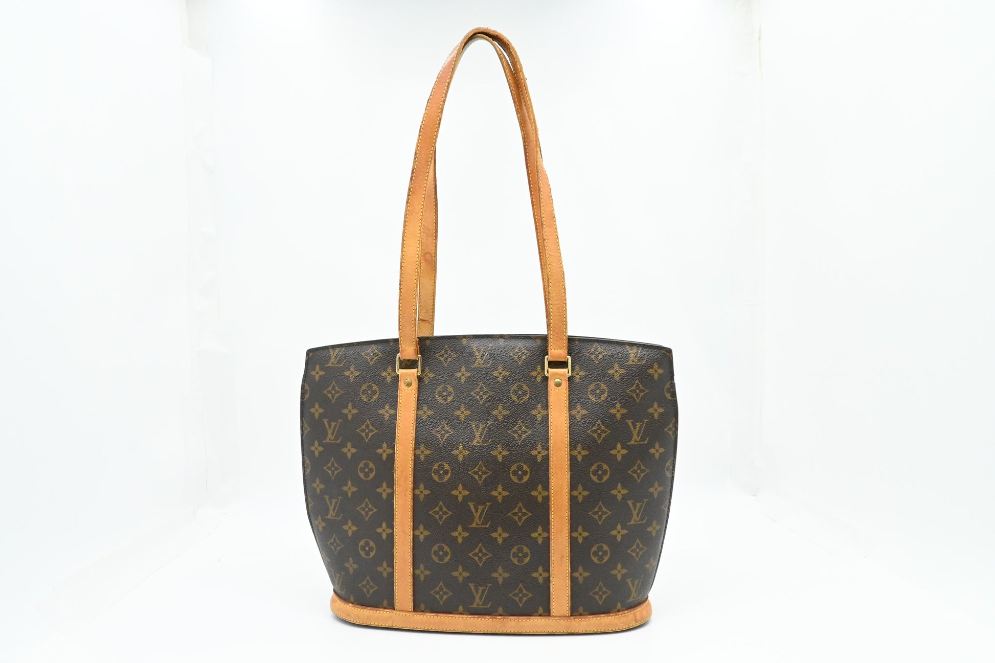 Louis Vuitton Babylone Monogram Canvas Handbag Canvas 4