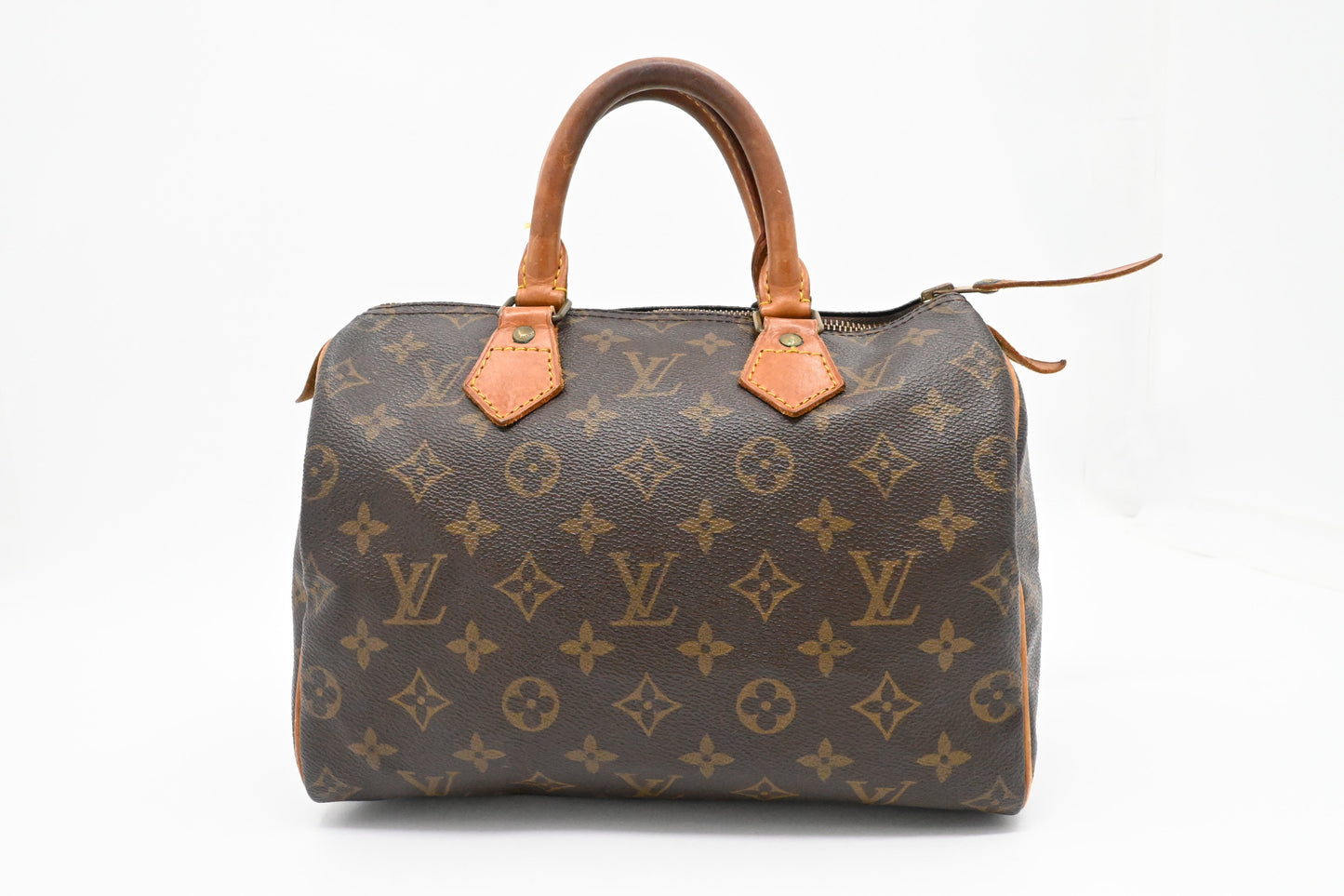Louis Vuitton Speedy 25 Monogram Canvas Handbag Canvas 8