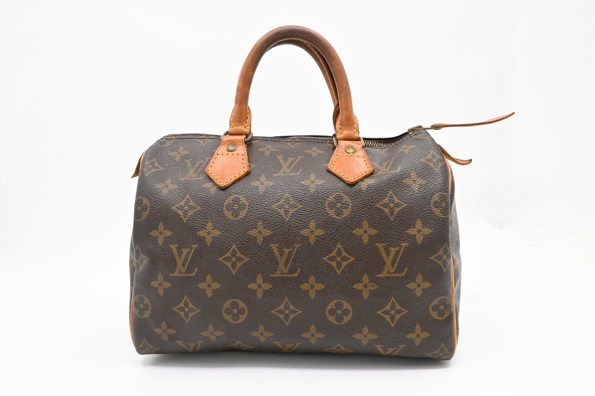 Louis Vuitton Speedy 25 Monogram Canvas Handbag Canvas 8