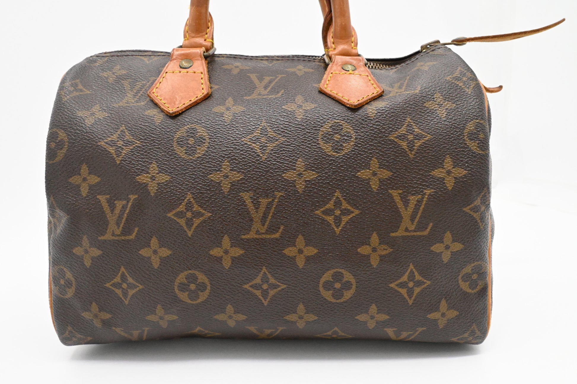 Louis Vuitton Speedy 25 Monogram Canvas Handbag Canvas 8