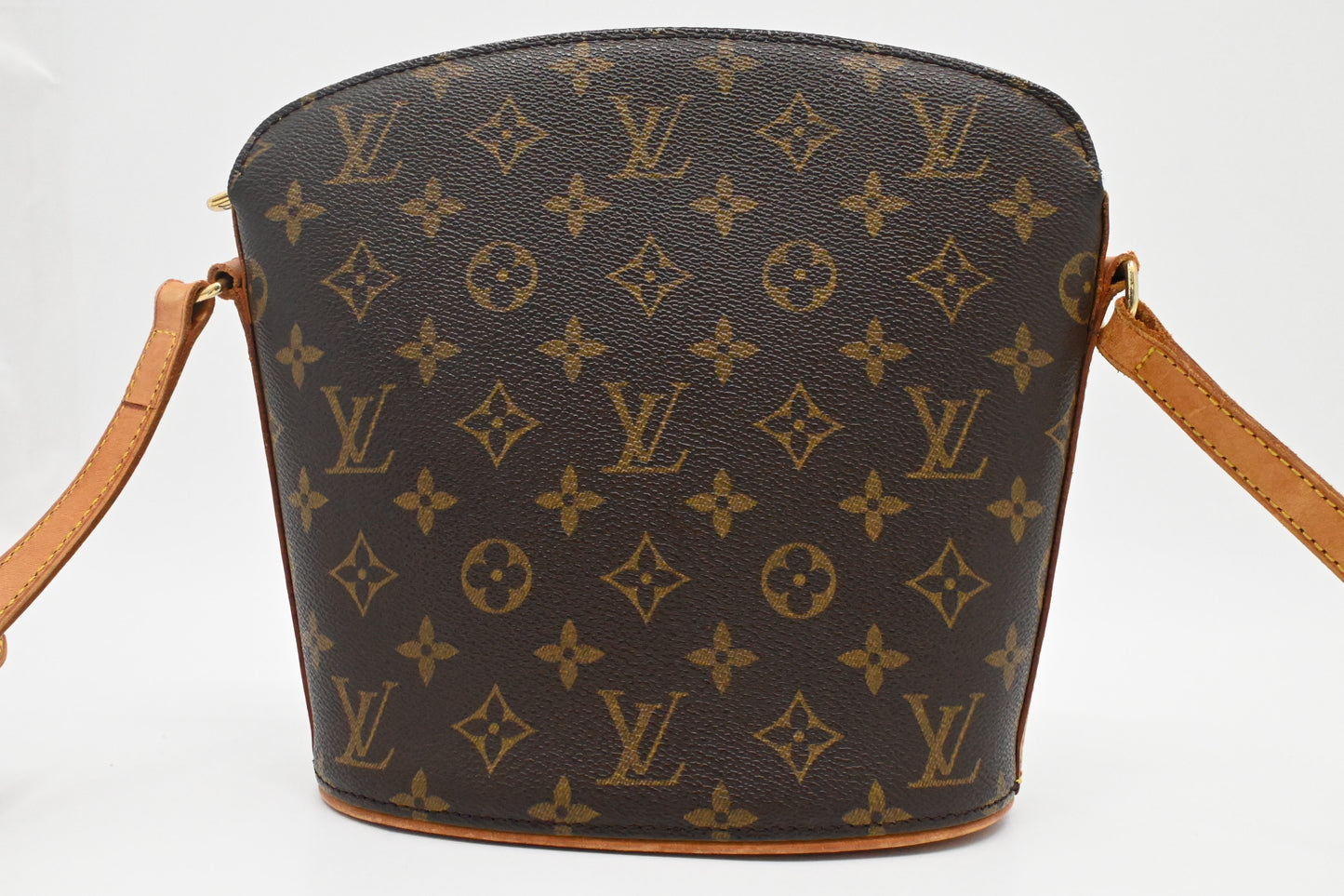 Louis Vuitton Drouot Monogram Canvas Handbag Canvas 9