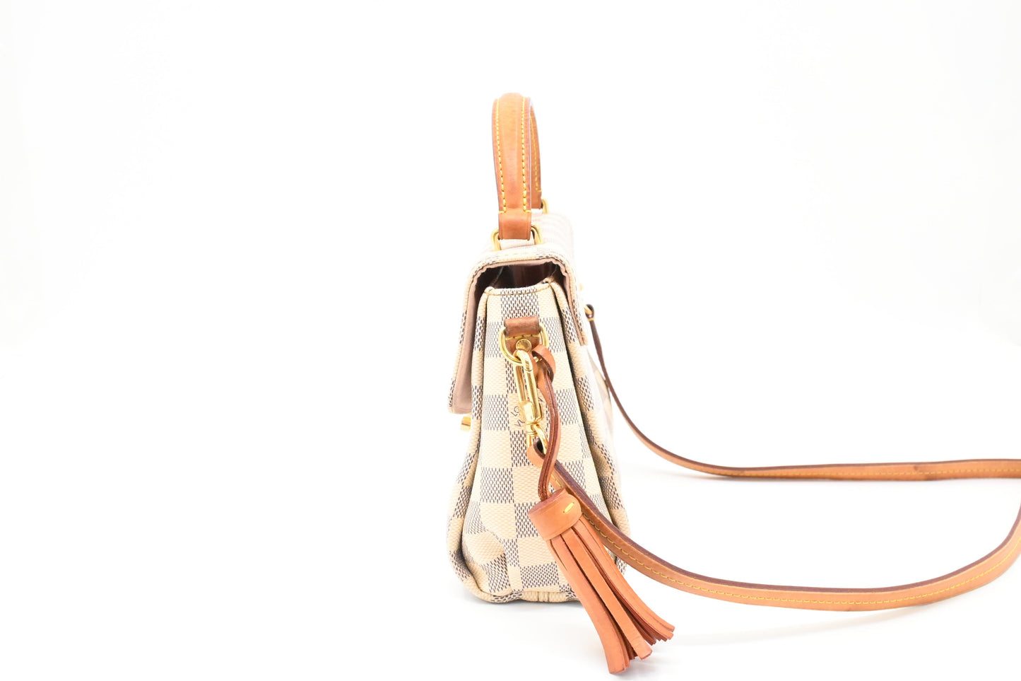 Louis Vuitton Croisette Azur Damier Canvas Handbag