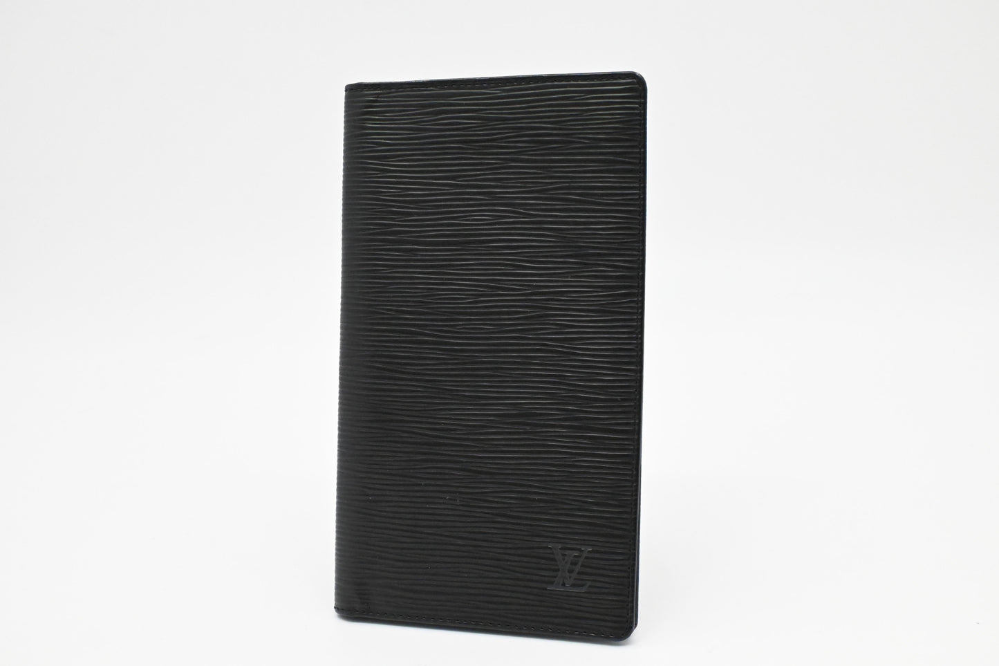 Louis Vuitton Bifold Epi Leather Black Wallet Case Leather 1