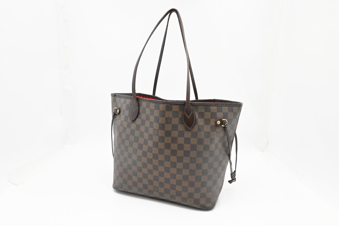 Louis Vuitton Neverfull MM Ebene Damier Canvas Tote Bag Canvas 6