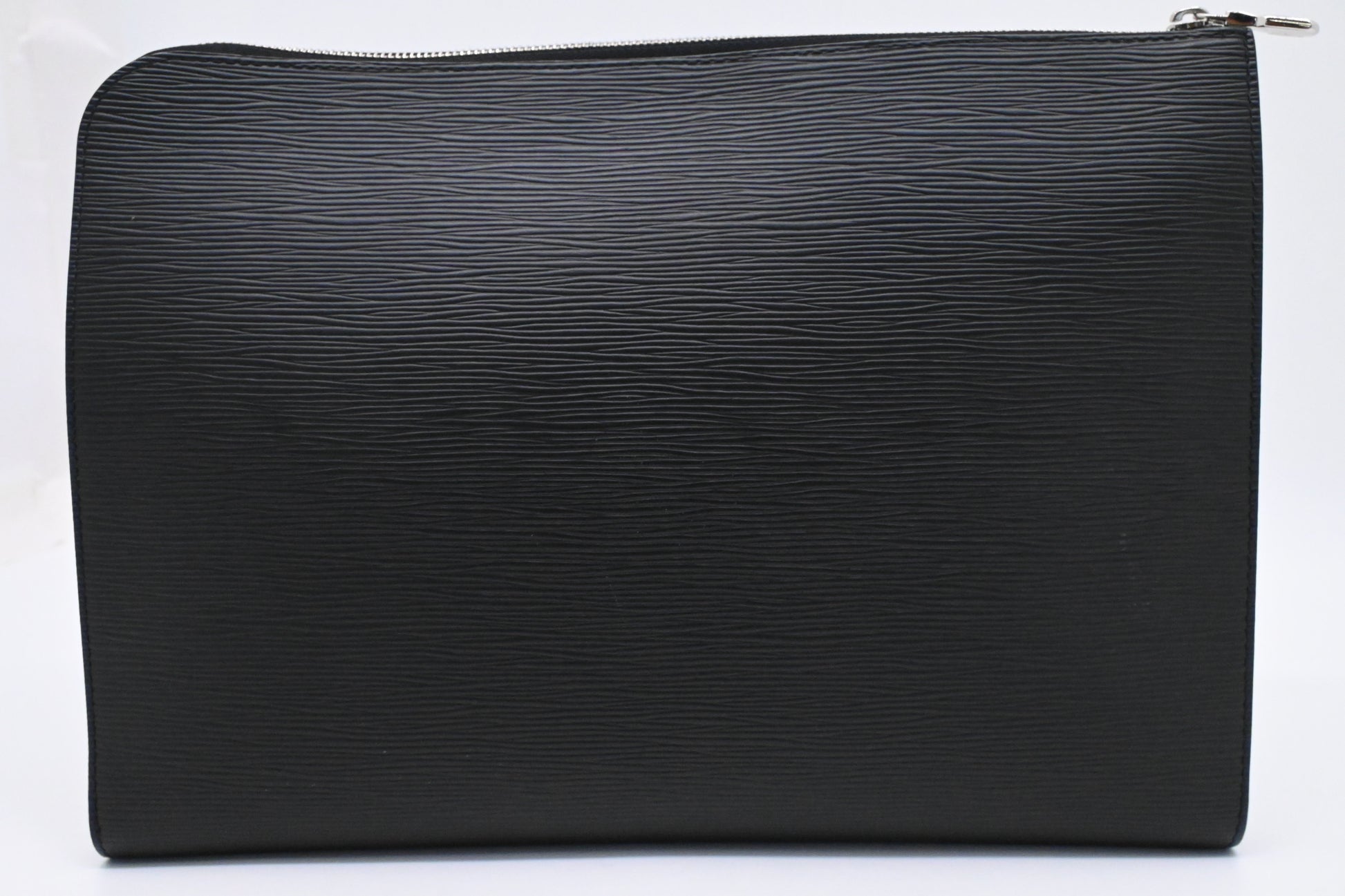 Louis Vuitton Pochette Jules Epi Leather Black Clutch Bag