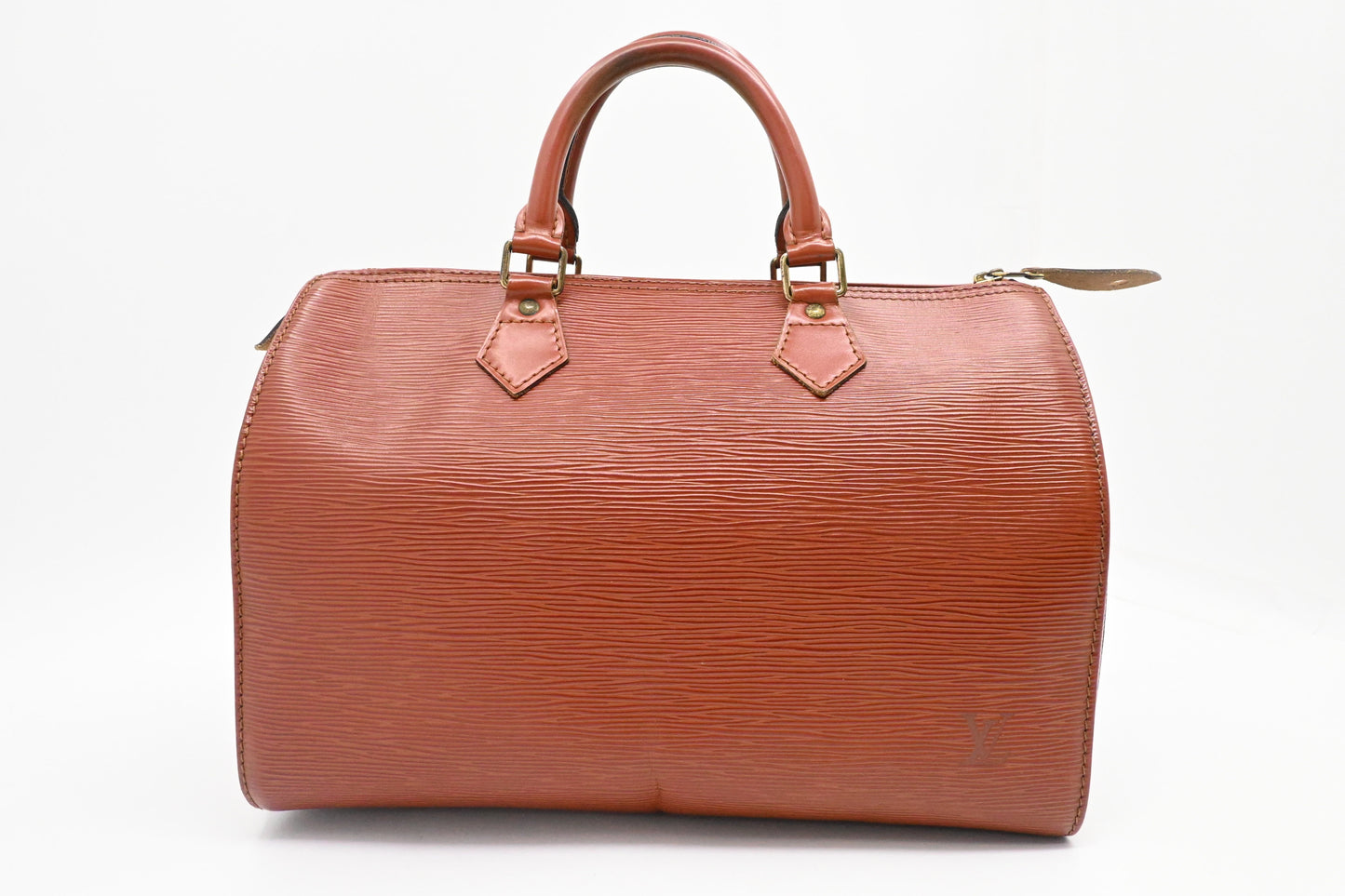 Louis Vuitton Speedy 30 Kenyan Fauve Leather Epi Handbag