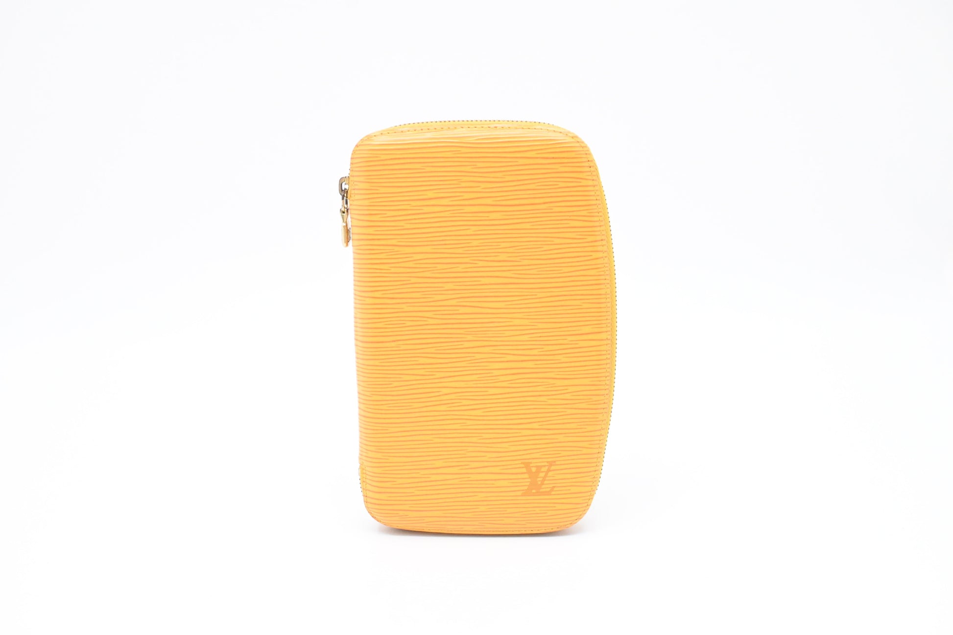 Louis Vuitton Geode Epi Leather Yellow Wallet Case