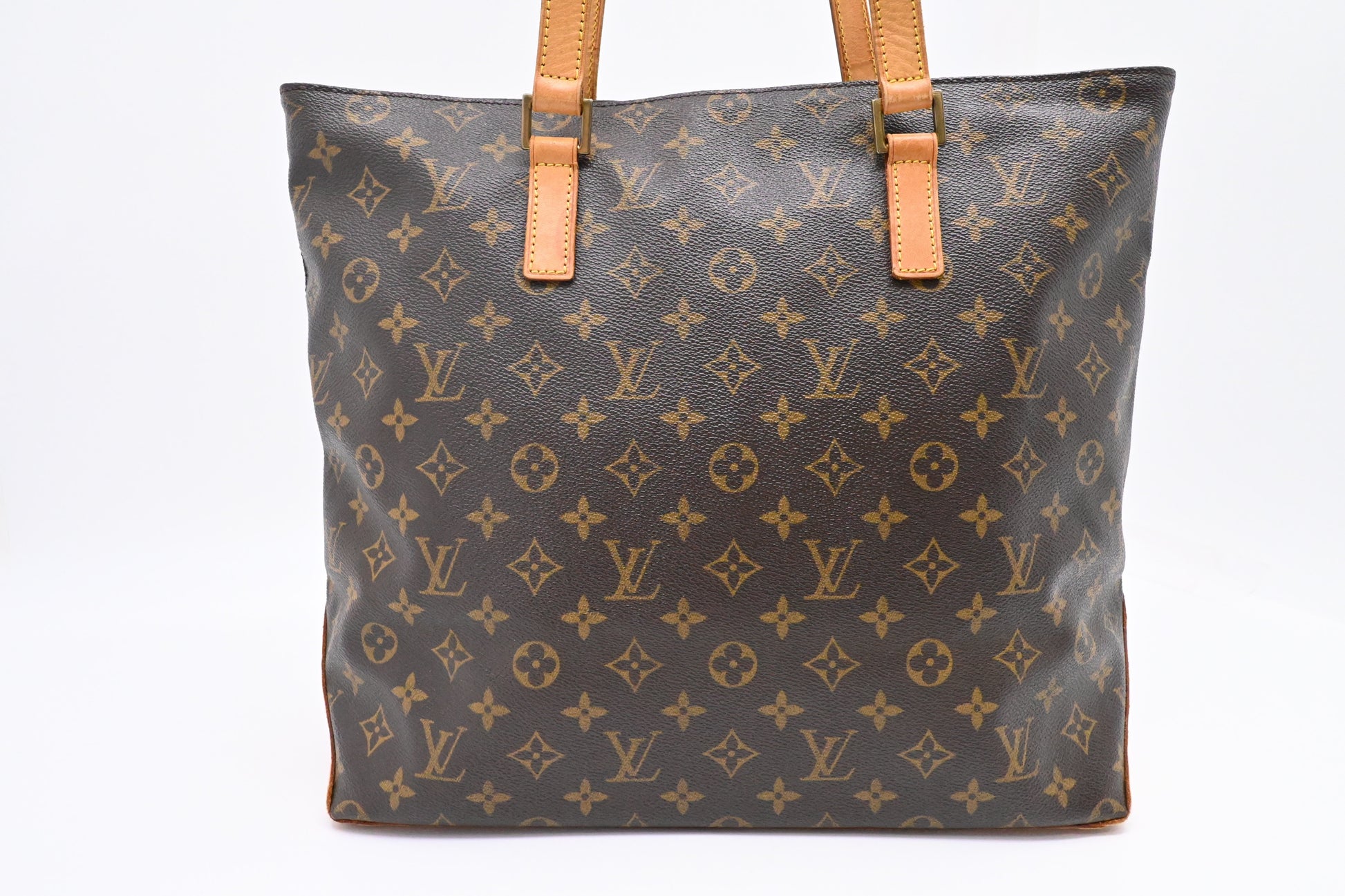 Louis Vuitton Cabas Mezzo Monogram Canvas Handbag Canvas 7