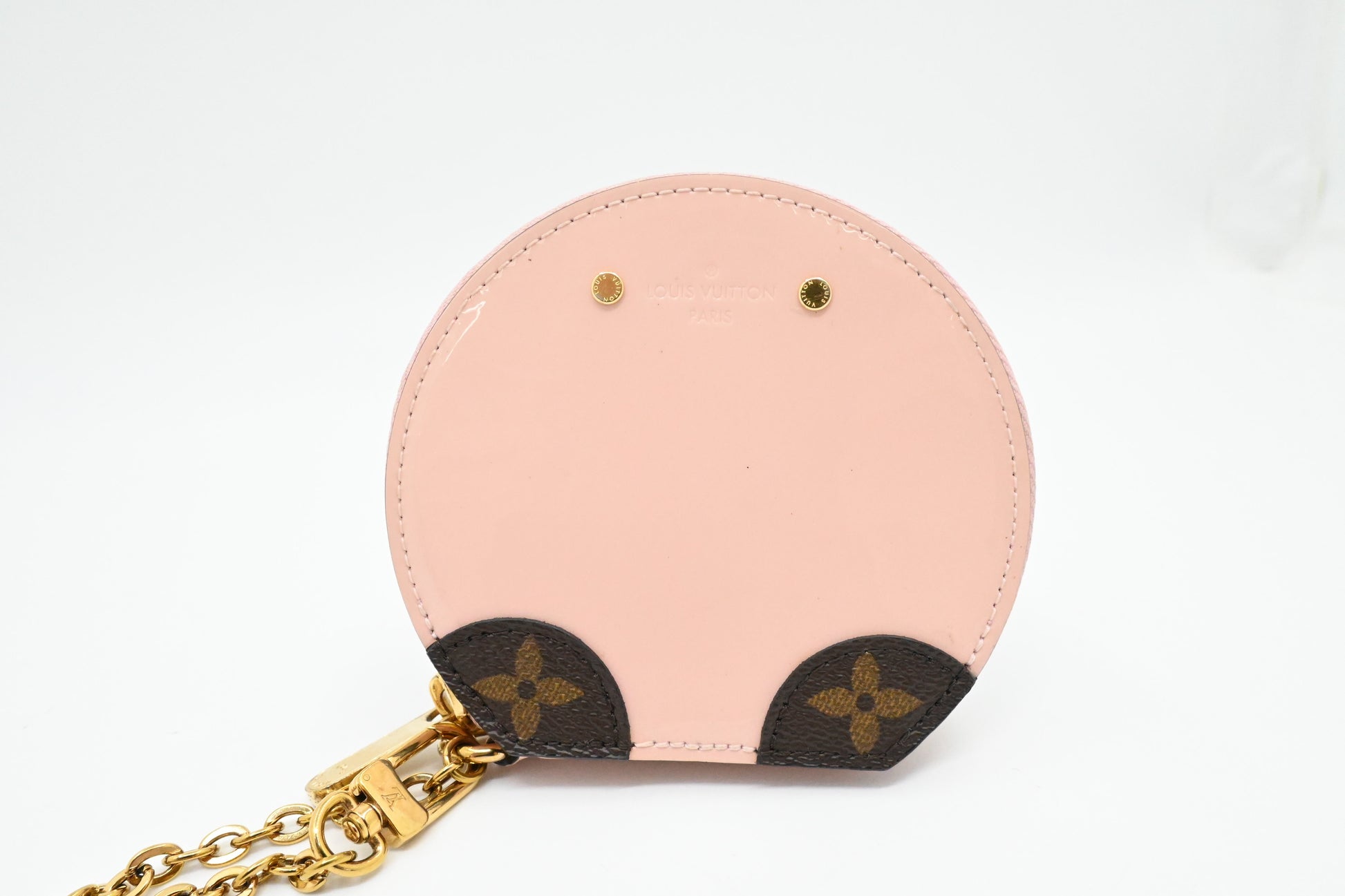 Louis Vuitton Micro Boîte Chapeau Monogram Vernis Canvas Leather Handbag