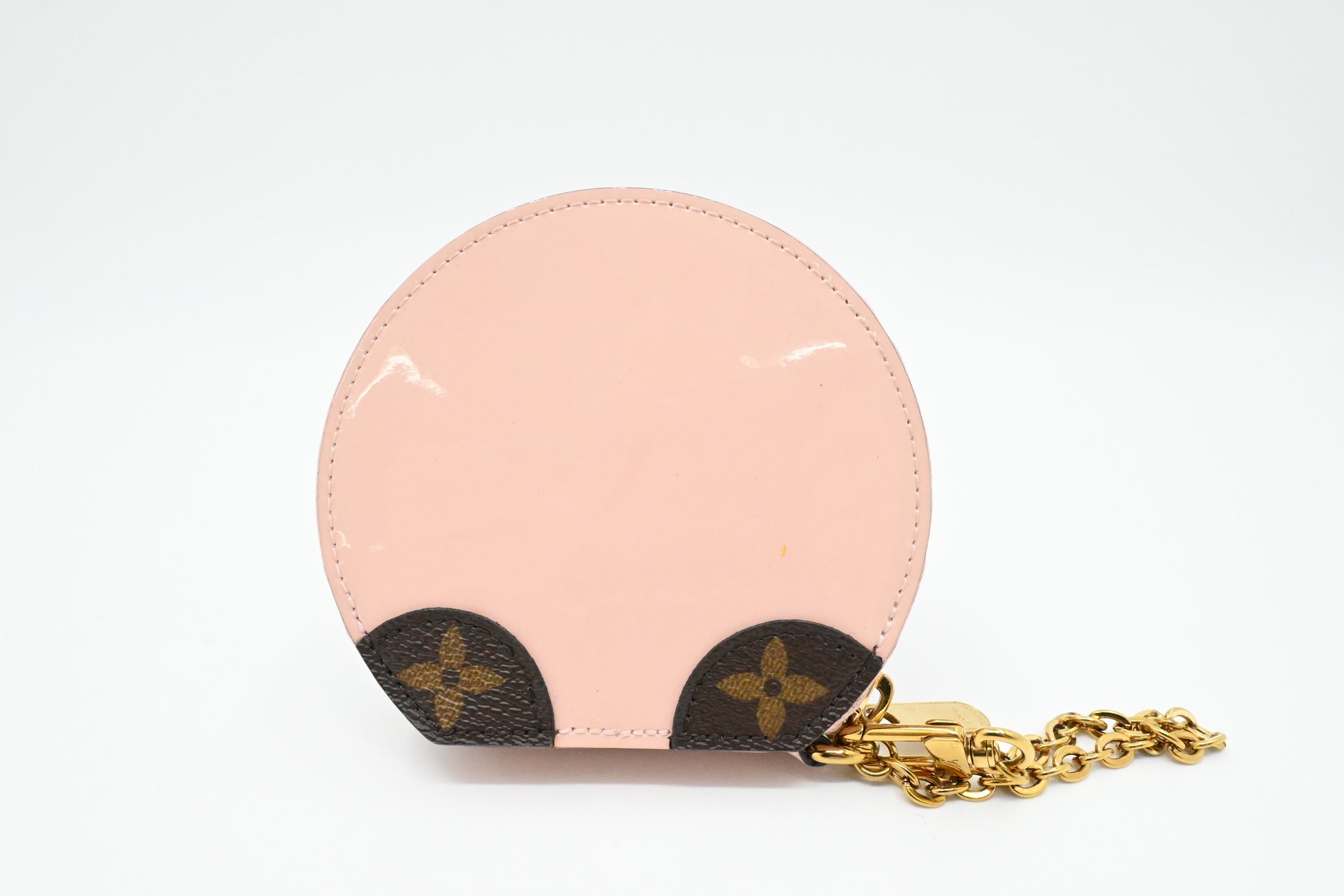 Louis Vuitton Micro Boîte Chapeau Monogram Vernis Canvas Leather Handbag