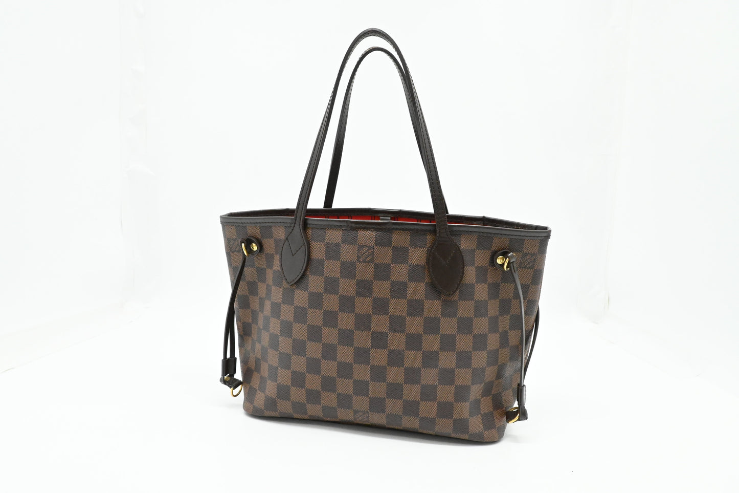 Louis Vuitton Neverfull PM Ebene Damier Canvas Tote Bag Canvas 2