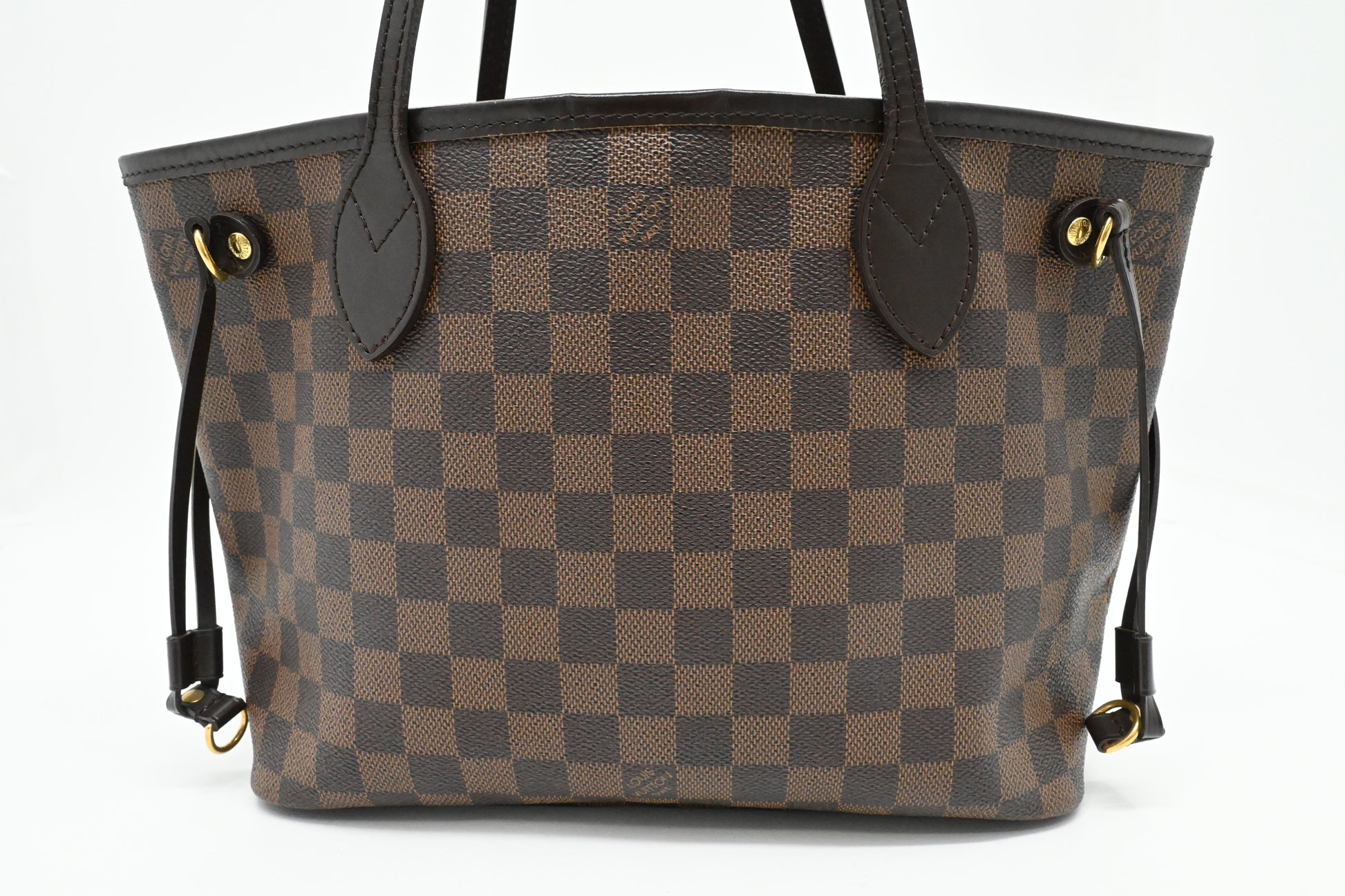Louis Vuitton Neverfull PM Ebene Damier Canvas Tote Bag Canvas 2