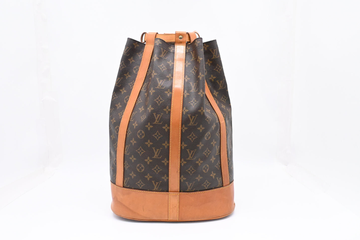 Louis Vuitton Randonnee Monogram GM Canvas Handbag In Monof