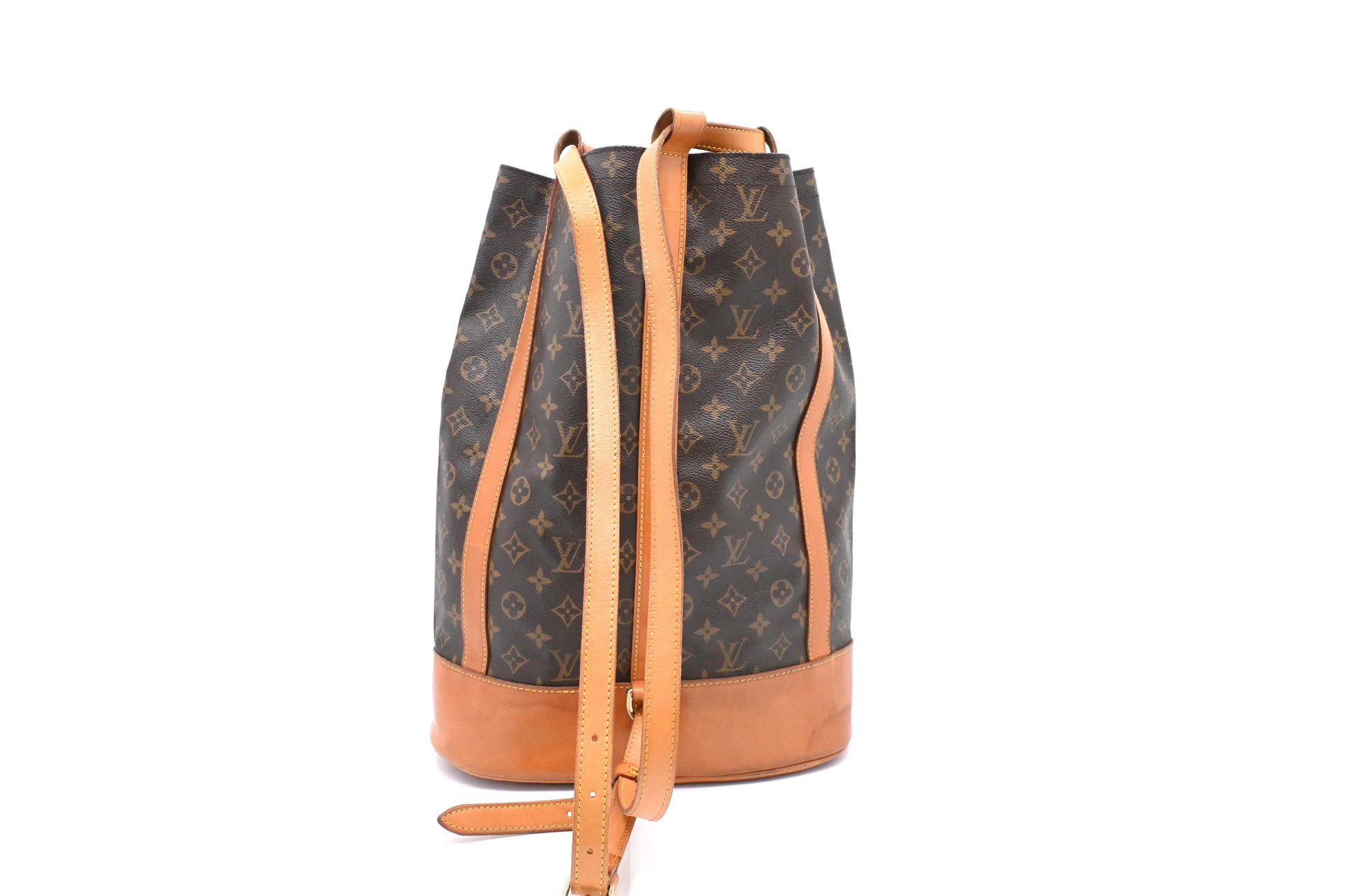 Louis Vuitton Randonnee Monogram GM Canvas Handbag In Monof