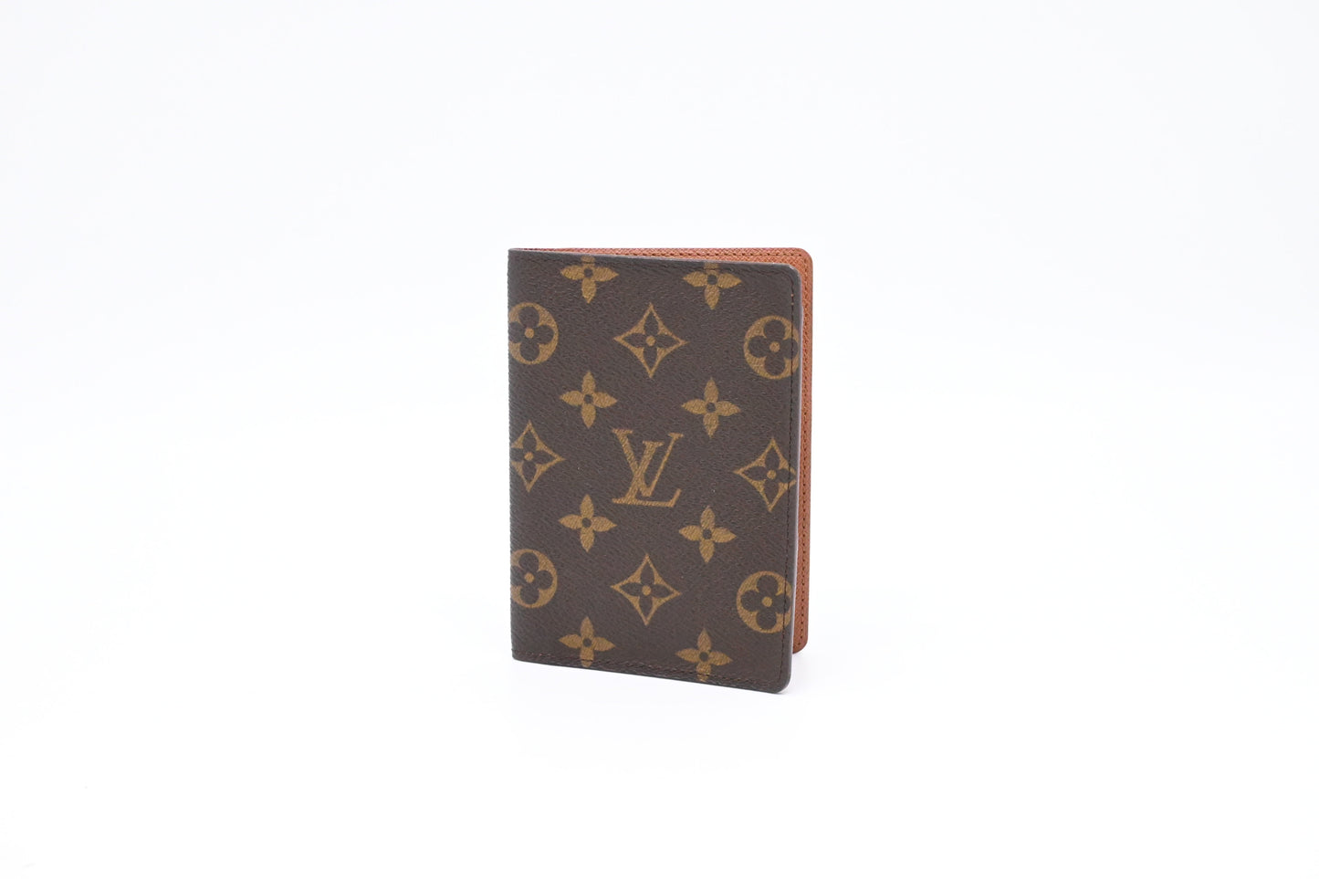 Louis Vuitton Passport Cover Monogram Canvas Wallet Case Canvas 3