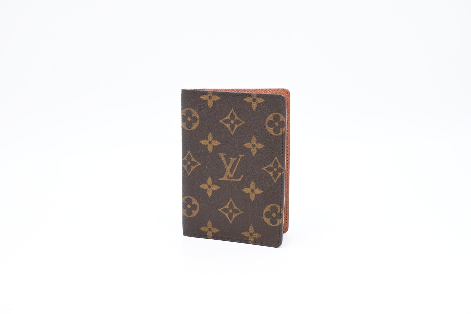 Louis Vuitton Passport Cover Monogram Canvas Wallet Case Canvas 3