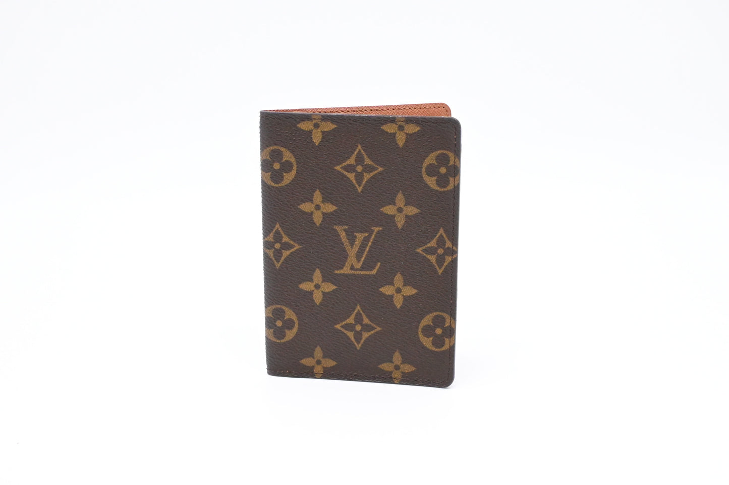 Louis Vuitton Passport Cover Monogram Canvas Wallet Case Canvas 3