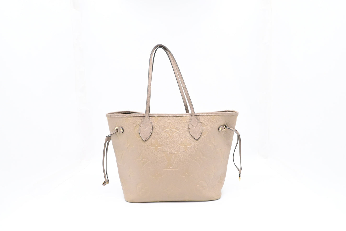 Louis Vuitton Neverfull MM Turtledove Empreinte Leather Tote Bag Leather 2