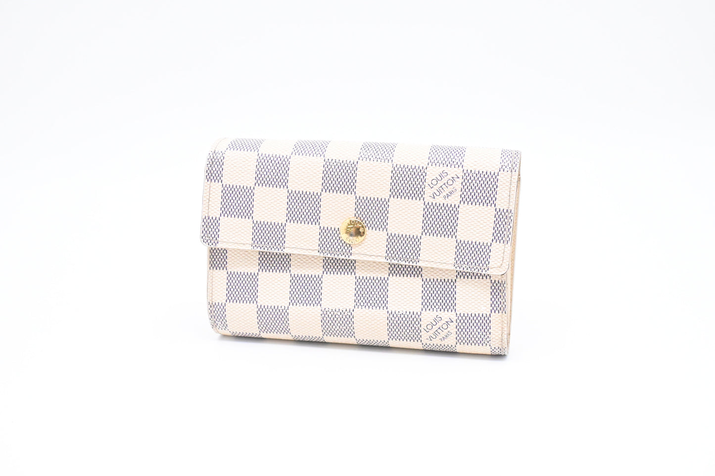 Louis Vuitton Alexandra Azur Monogram Damier Canvas Wallet Case
