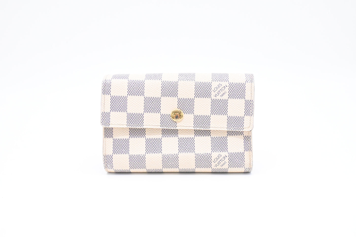 Louis Vuitton Alexandra Azur Monogram Damier Canvas Wallet Case