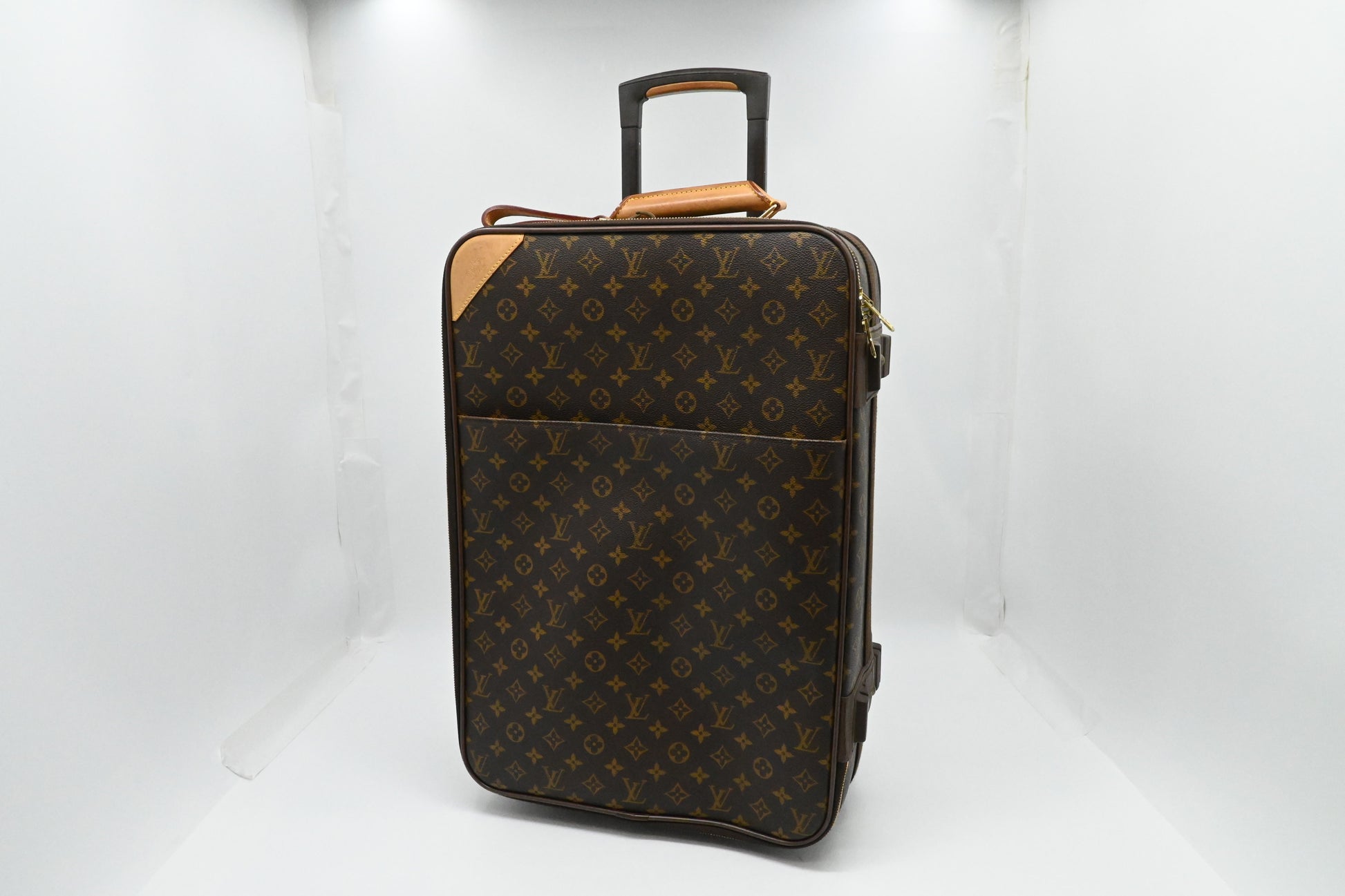 Louis Vuitton Pegase 55 Monogram Canvas Handbag Canvas 6