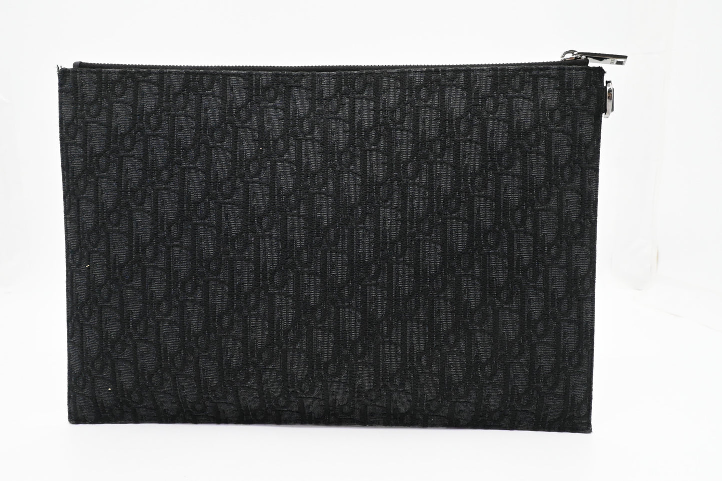 Dior Clutch In Oblique Handbag Canvas Black Clutch Bag