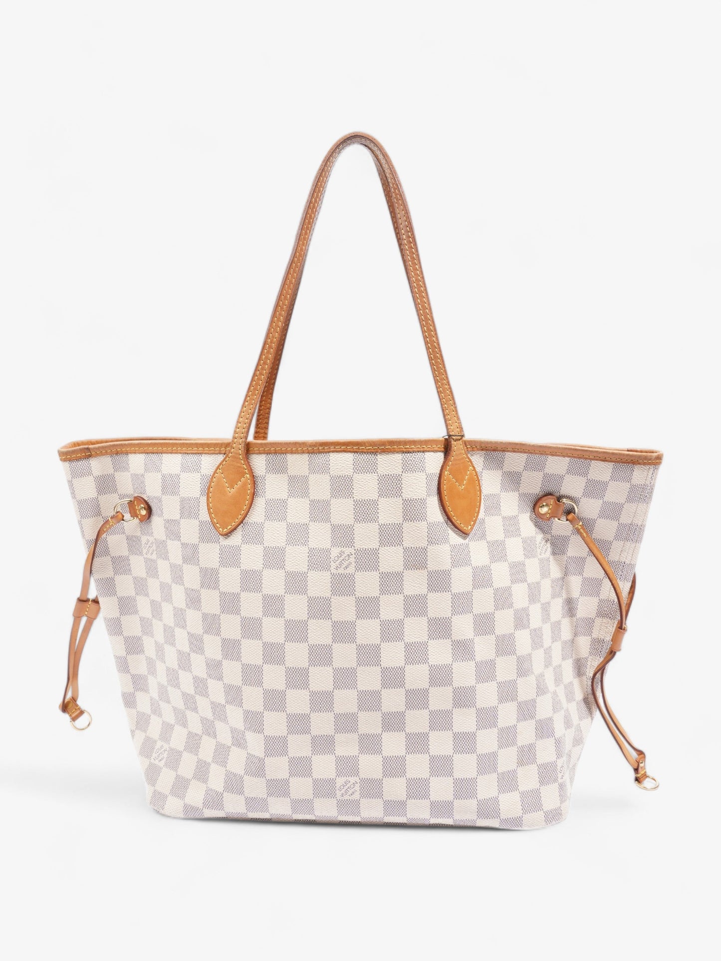 Louis Vuitton Neverfull MM Azur Coated Damier Canvas Coated Canvas Apparel