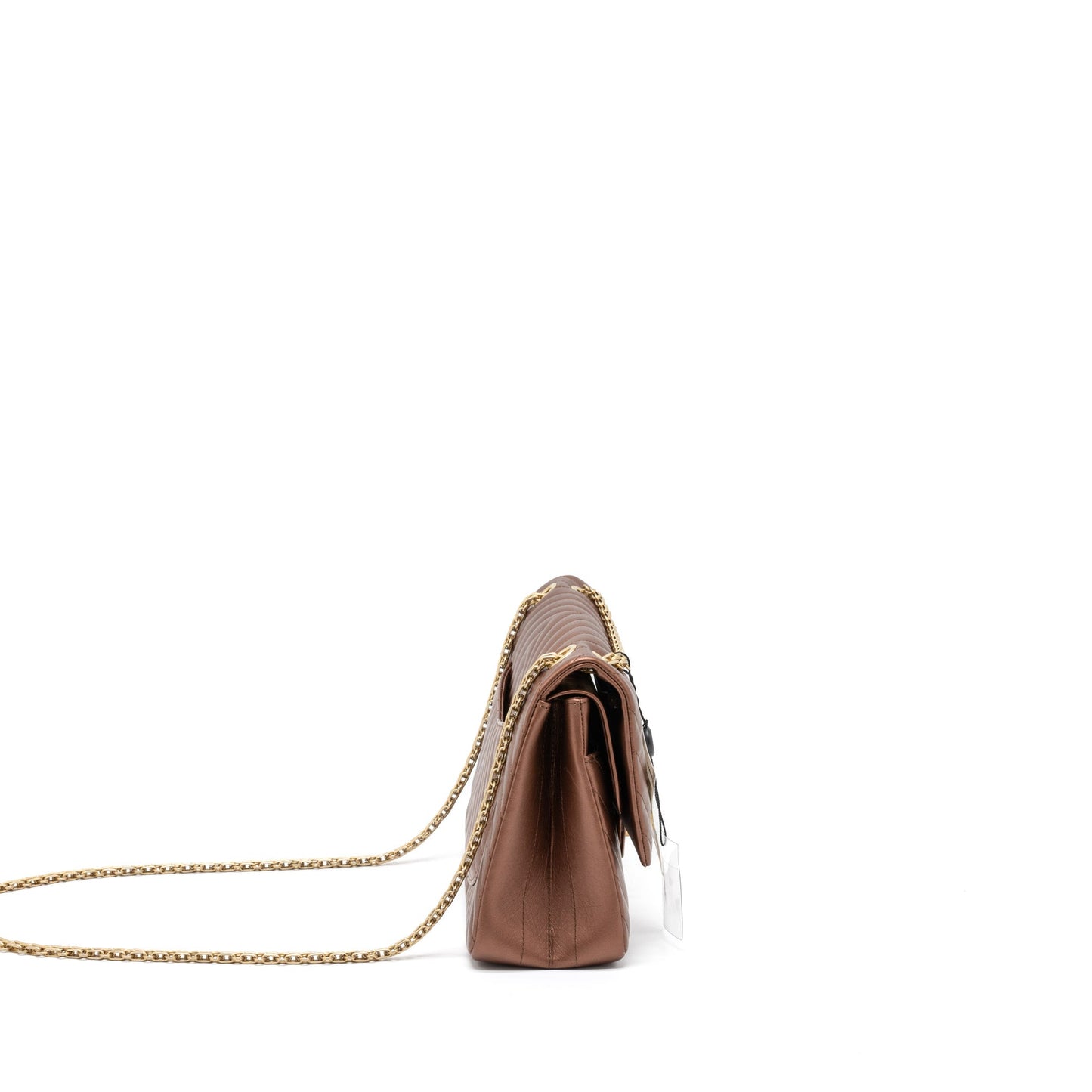 Chanel 2.55 226 Reissue Flap Chevron Aged Gold Shoulder Bag