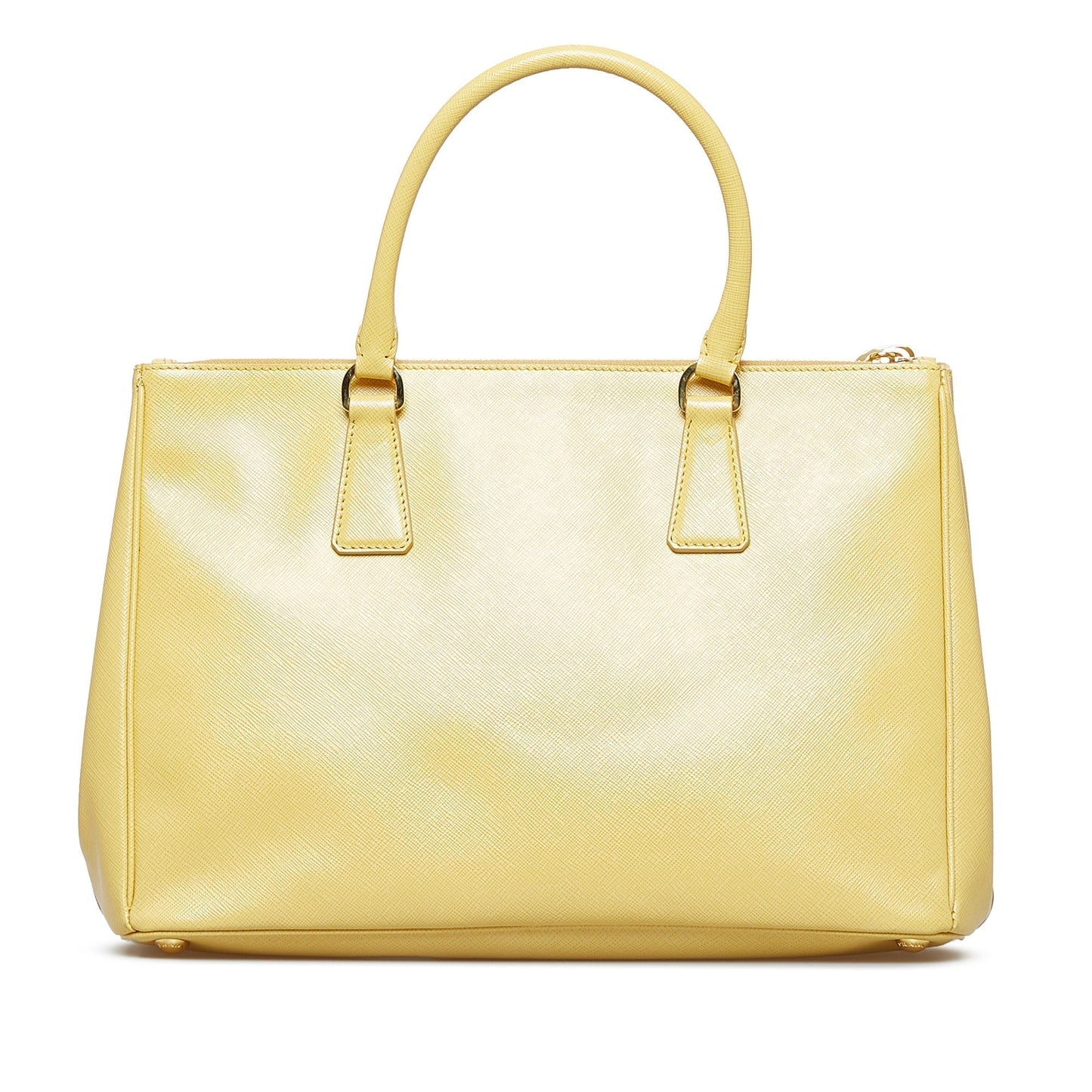 Prada Lux Galleria Double Satchel Saffiano Zip Satchel Bag