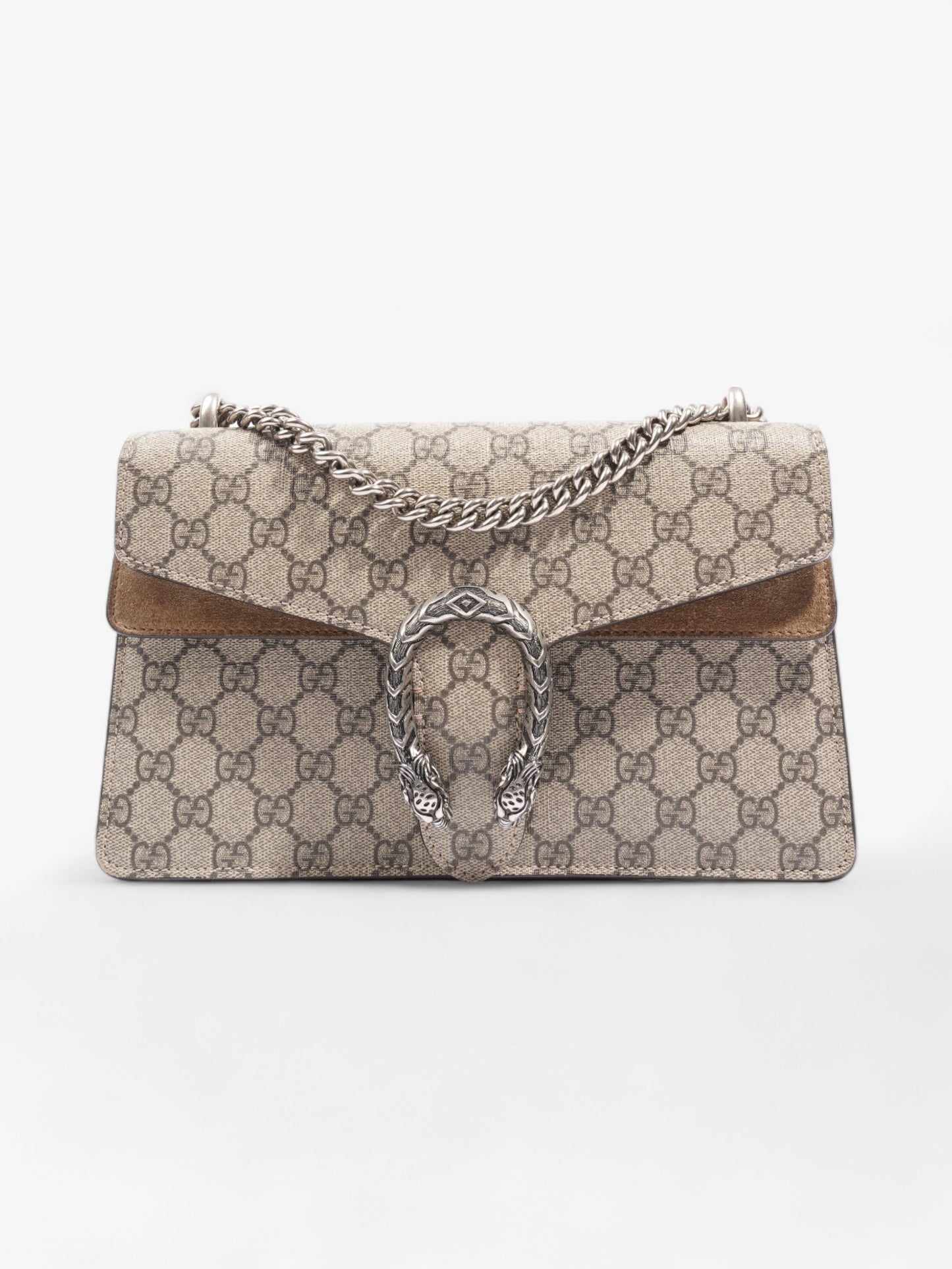 Gucci Dionysus Supreme Coated Shoulder Bag Canvas Medium