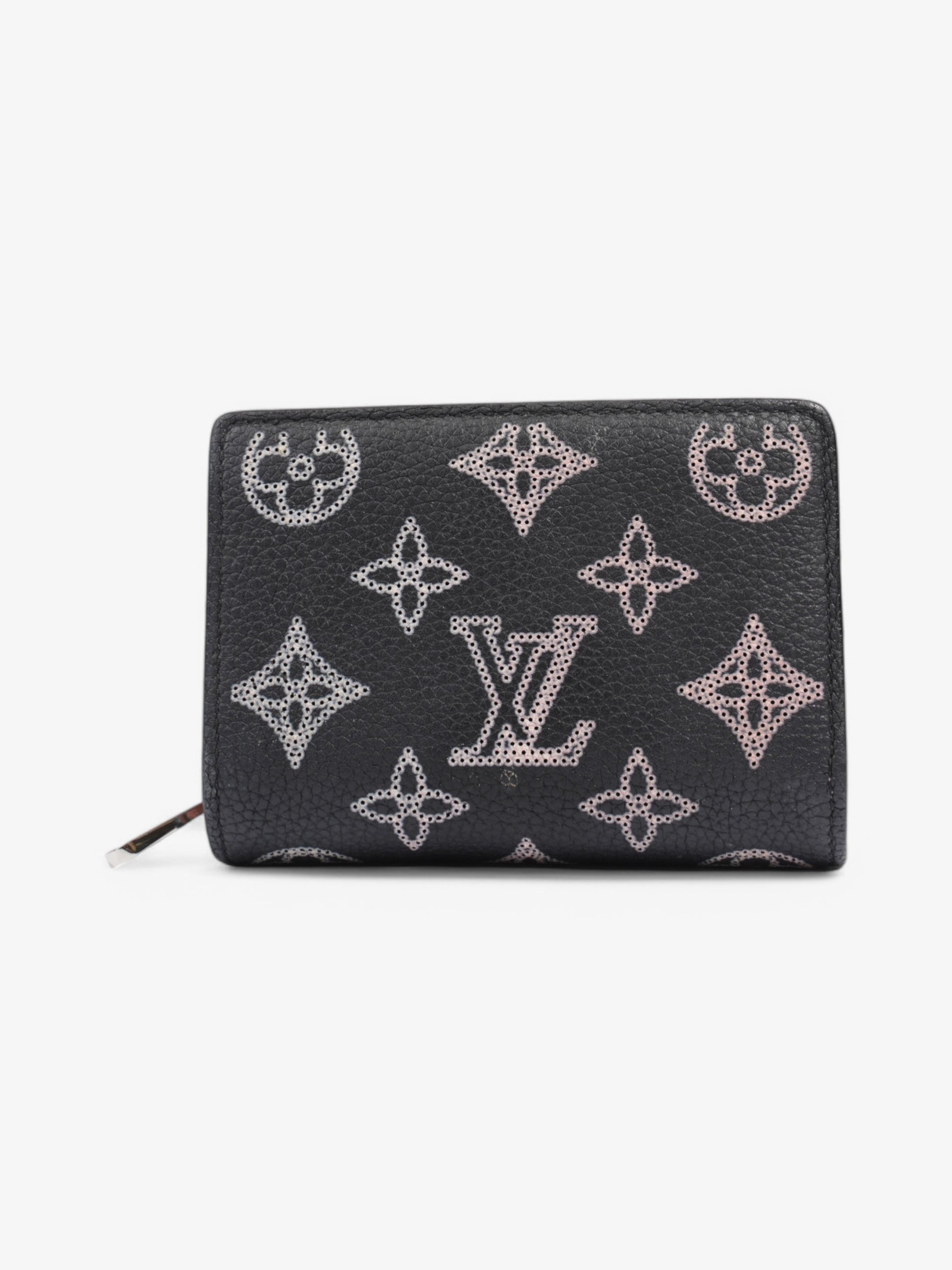 Louis Vuitton Clea Leather Calfskin Black Wallet Case