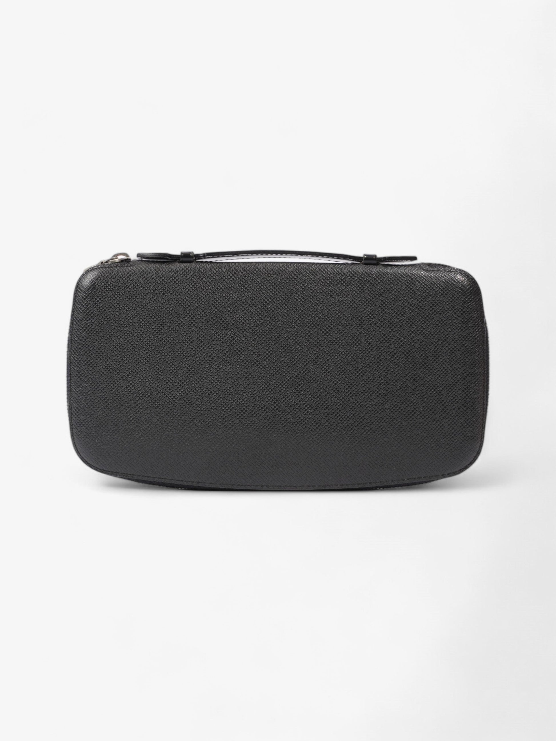 Louis Vuitton Taiga Organiser Black Leather Wallet Case