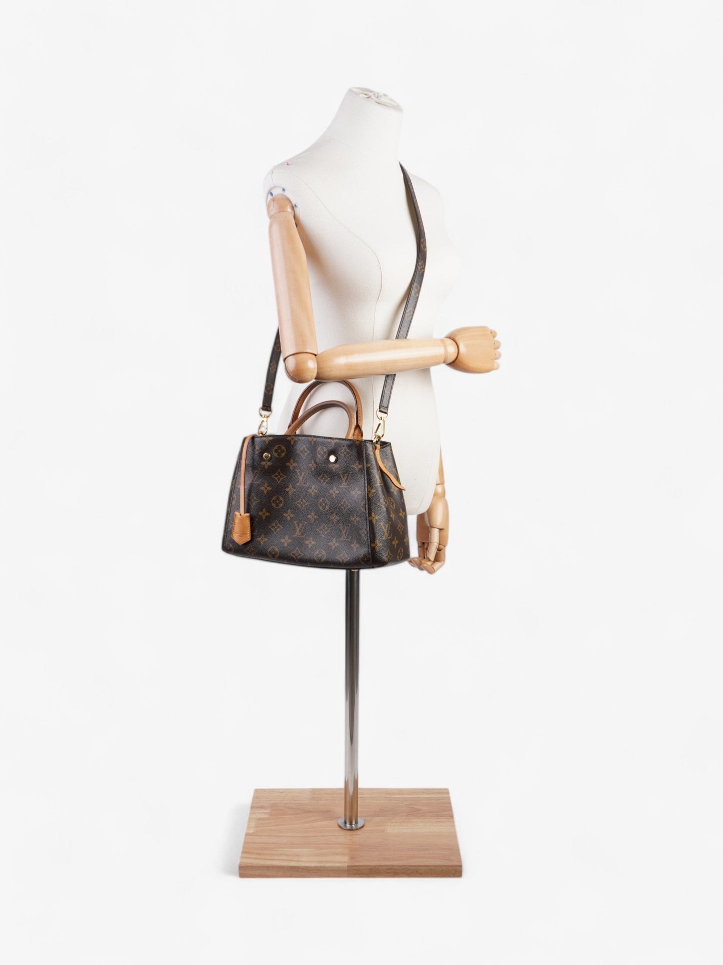 Louis Vuitton Montaigne Coated BB Monogram Canvas Coated Canvas Apparel