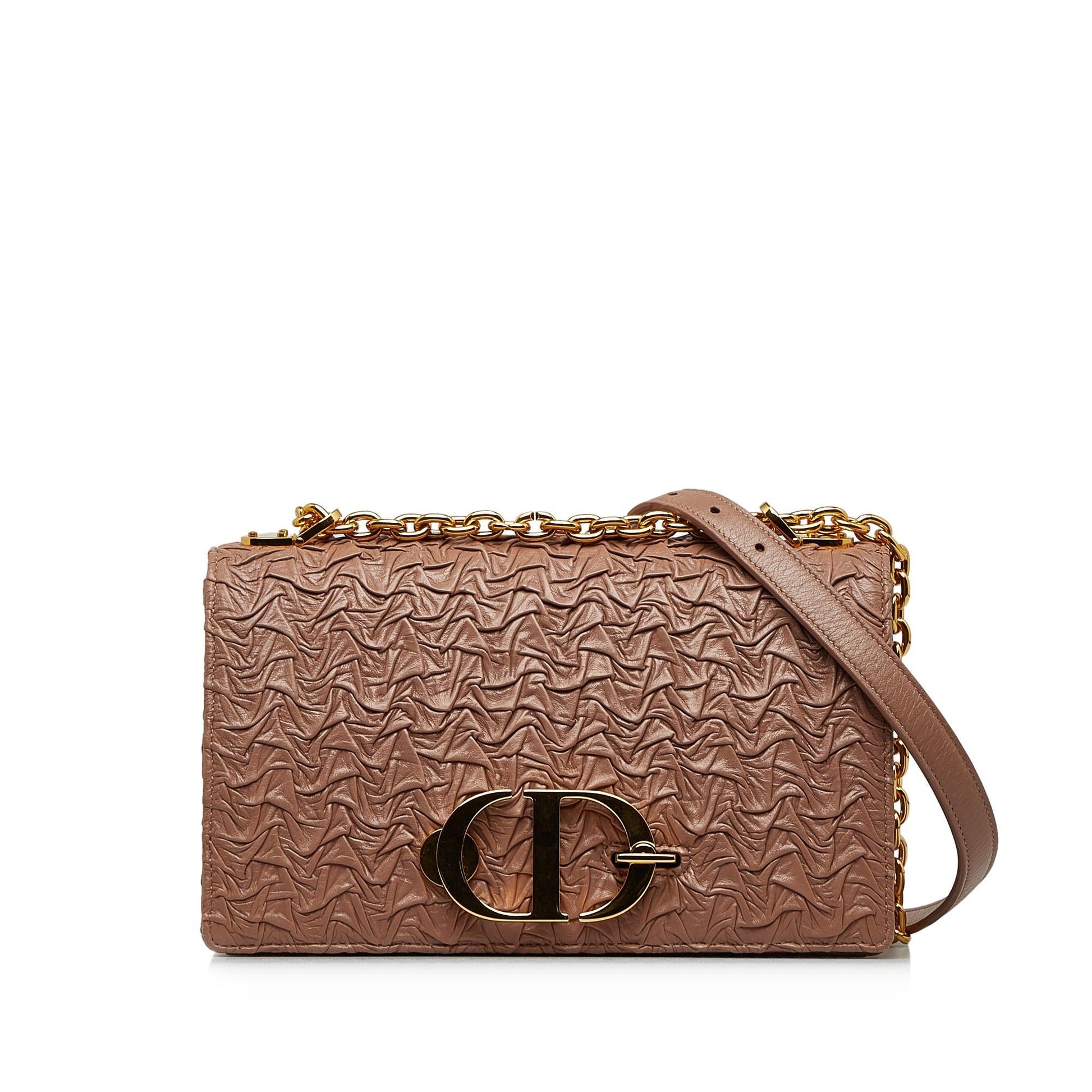 Dior Montaigne Wavy Crinkled Shg Uz2Jxn Crossbody Bag Flap