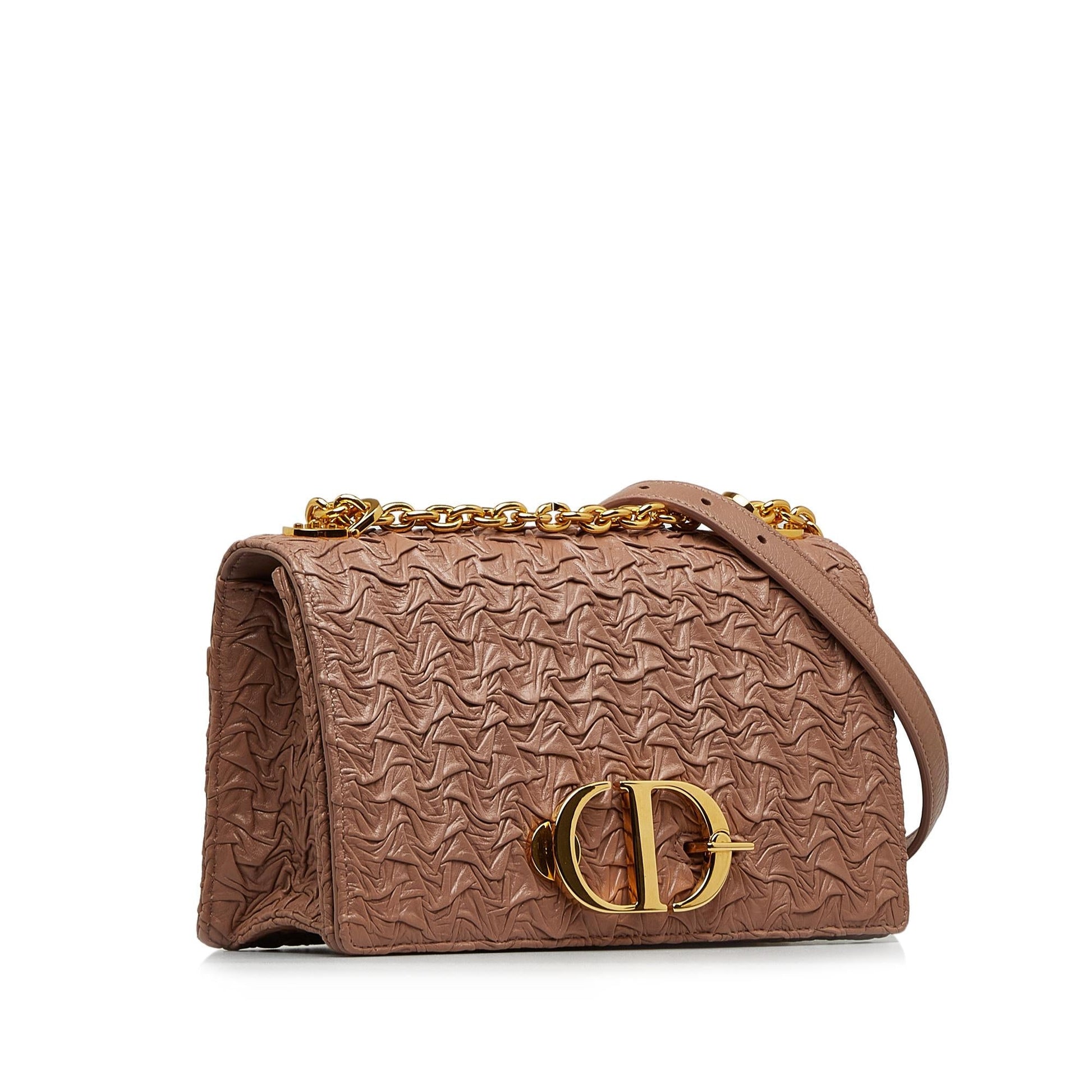 Dior Montaigne Wavy Crinkled Shg Uz2Jxn Crossbody Bag Flap