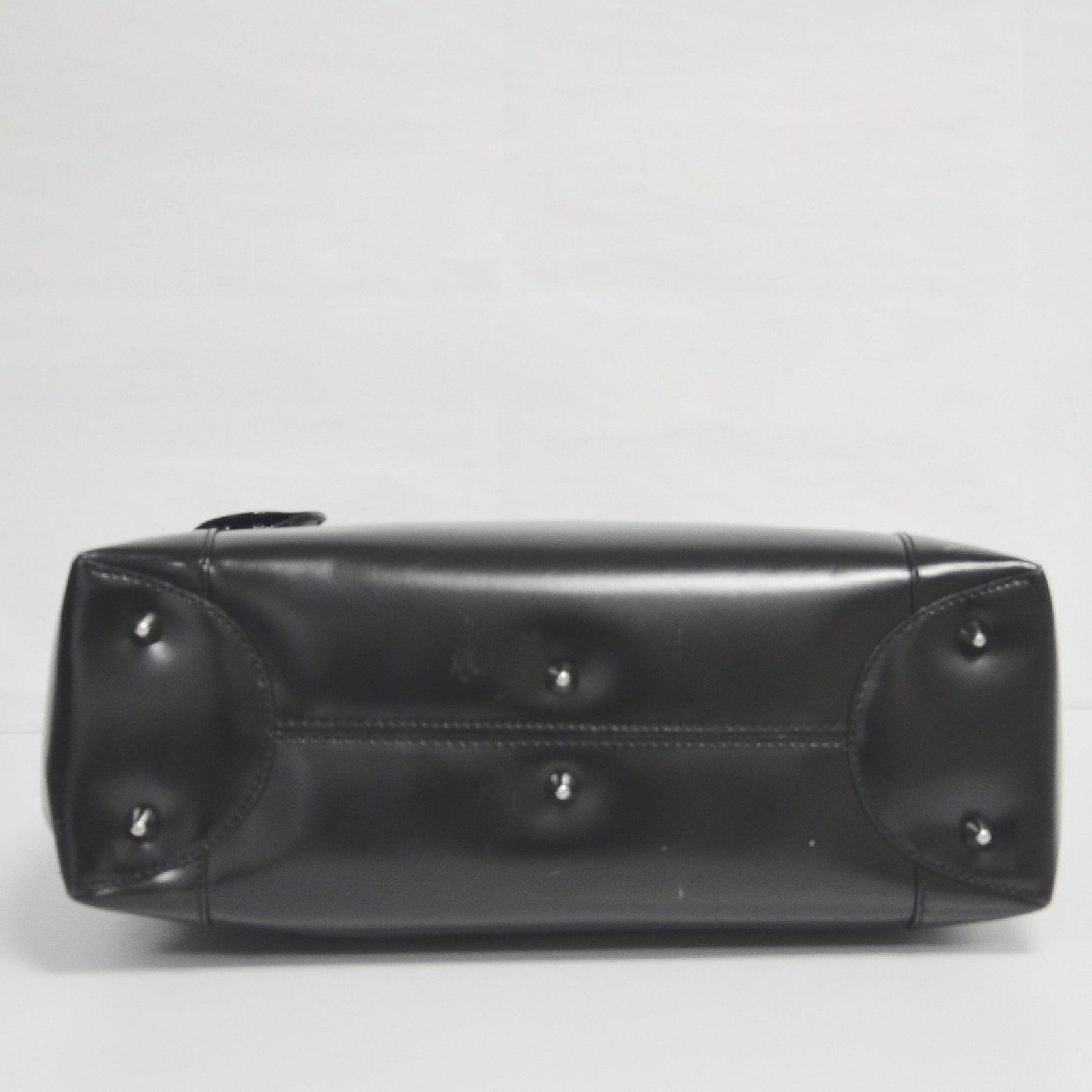 Dior Chrome Beaded Malice Tote Handbag Black Tote Bag