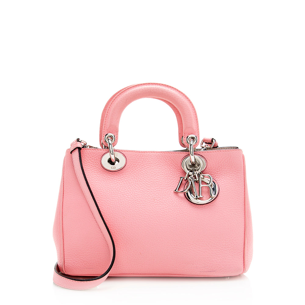 Dior Bullcalf issimo Tote Shf Leather Mini Tote Bag