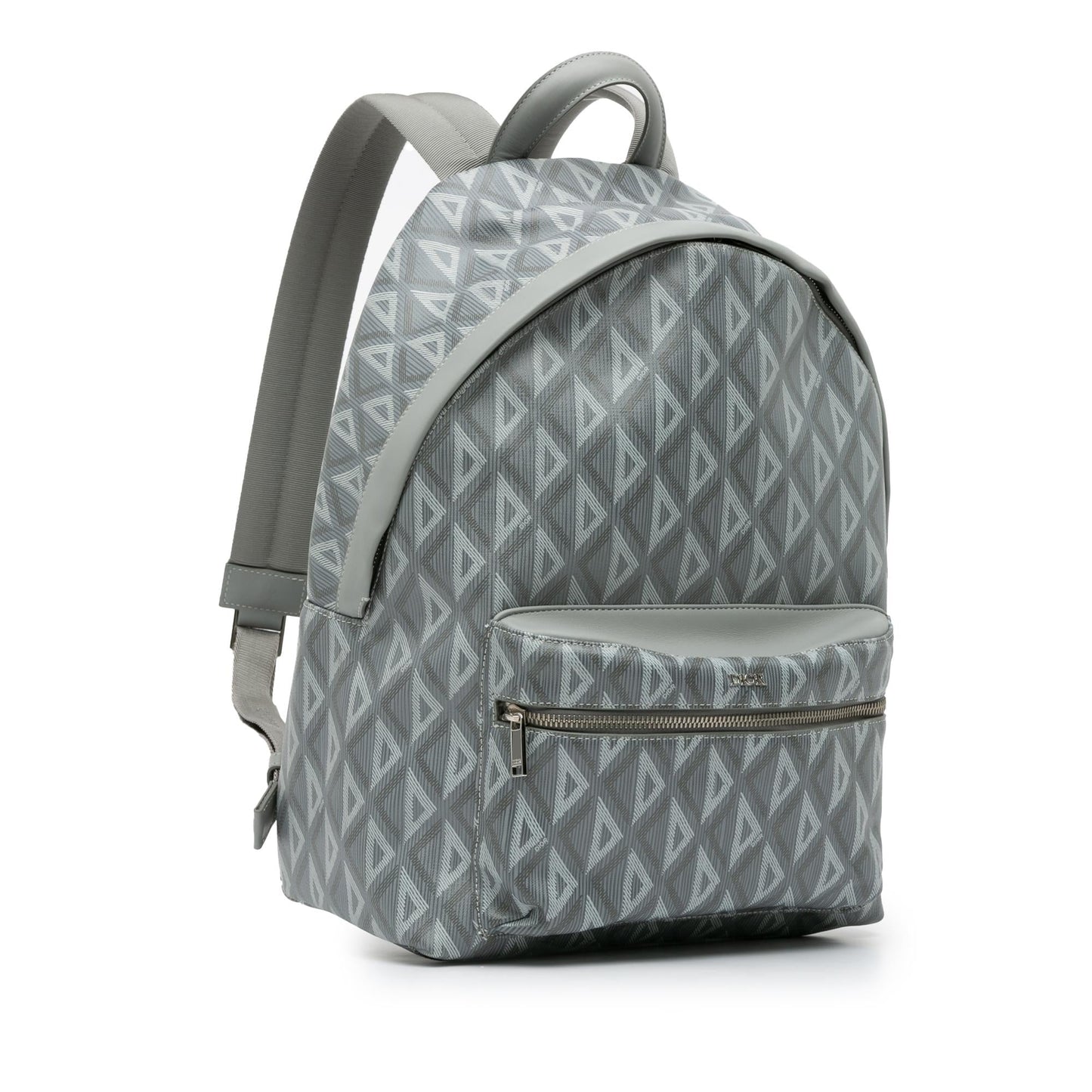Dior Cd Diamond Rider Zipped Backpack Shg
