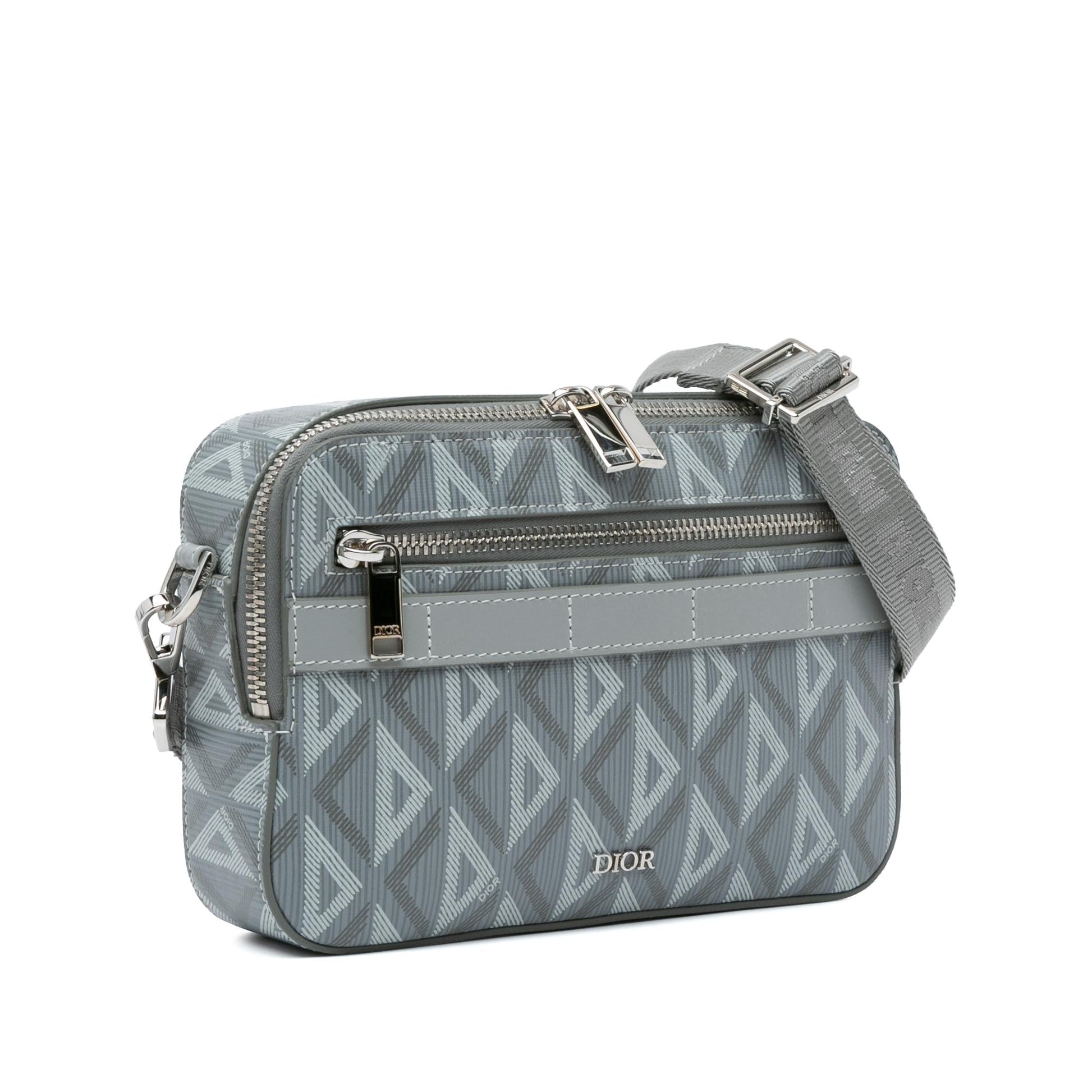 Dior Cd Diamond Safari Bag With Strap Crossbody Bag