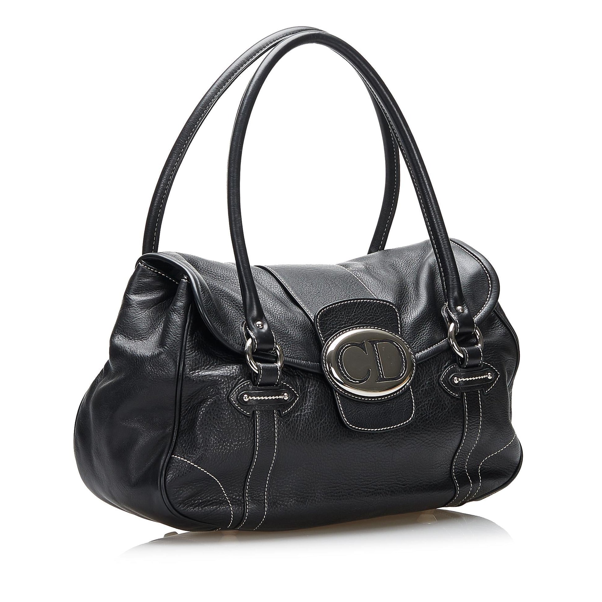 Dior Cd Shoulder Bag Shg Rjfhi8 Leather Flap