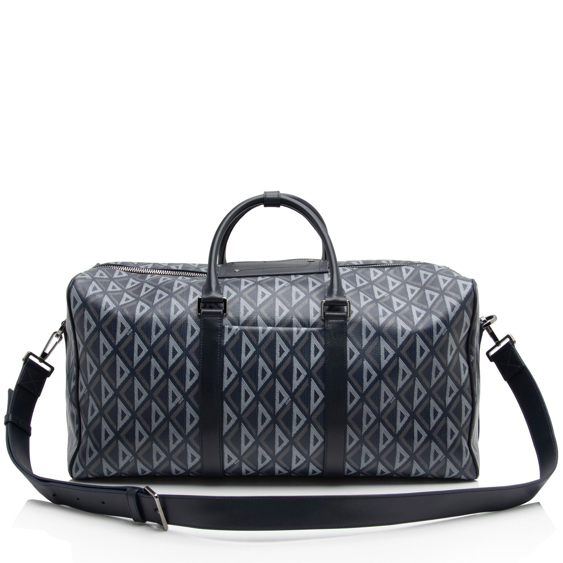 Dior Cd Diamond Coated Lingot Duffle Bag Shf Xwdgyq Canvas Travel Bag