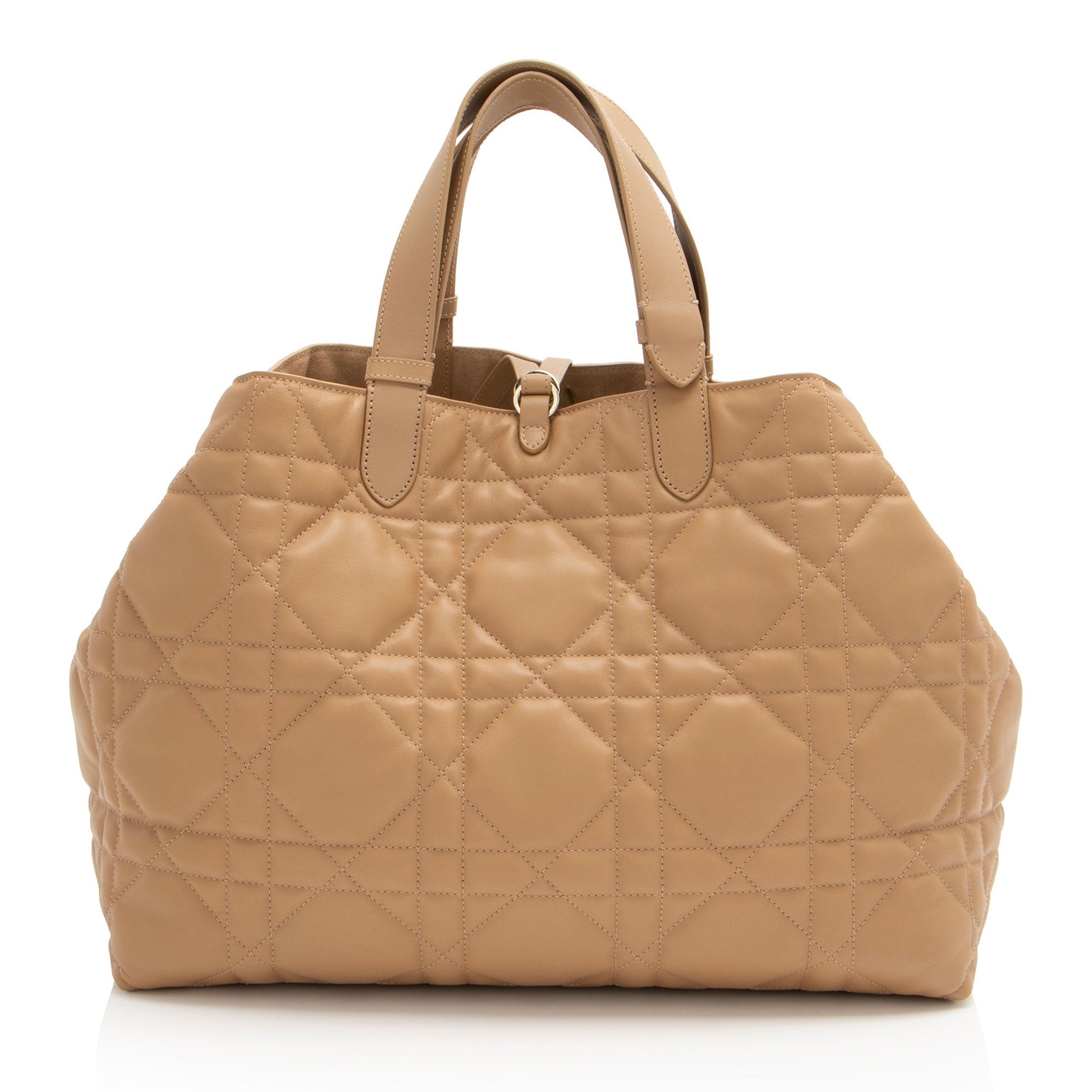 Dior Calfskin Cannage Toujours Tote Shf Large Tote Bag