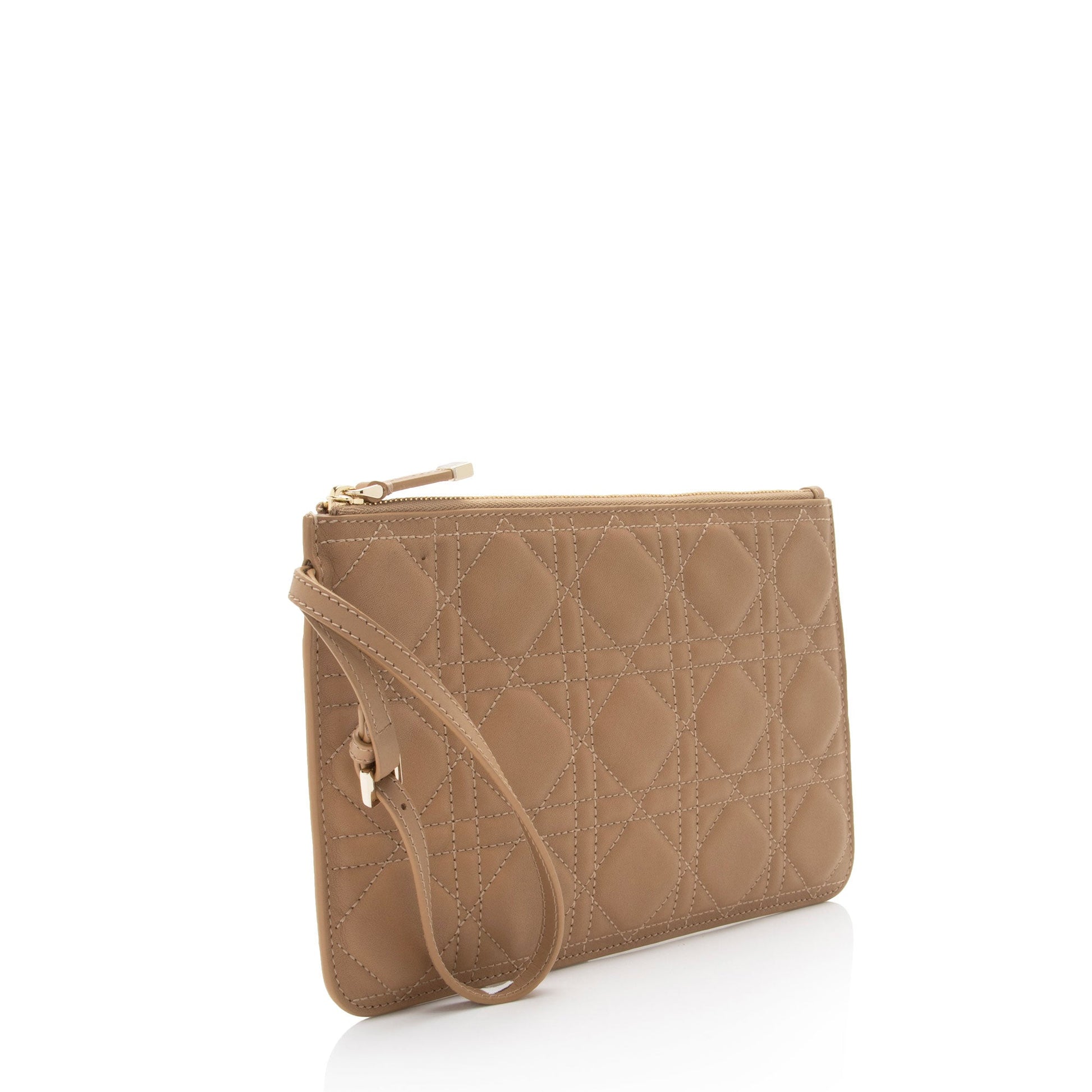 Dior Calfskin Cannage Toujours Pochette Shf Uuo933 Clutch Bag